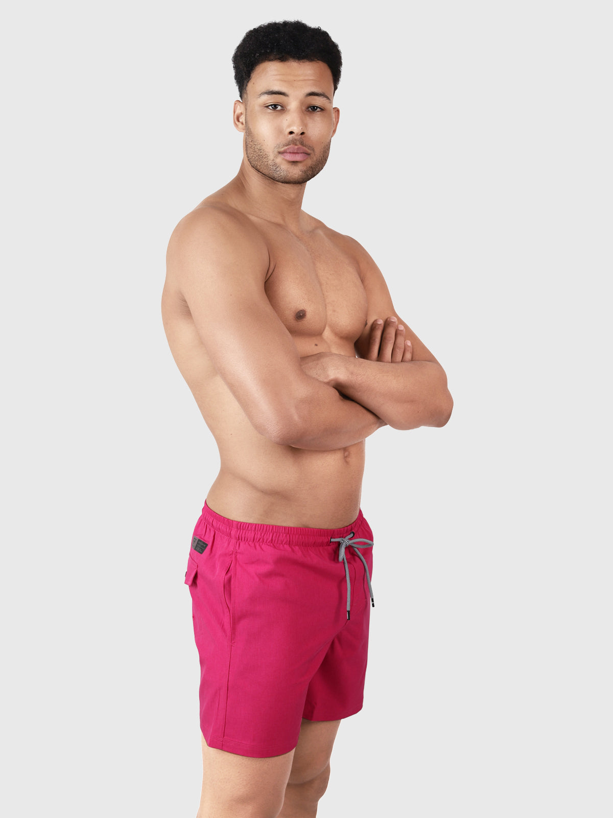 Volleyer 男士泳裤 | 粉色