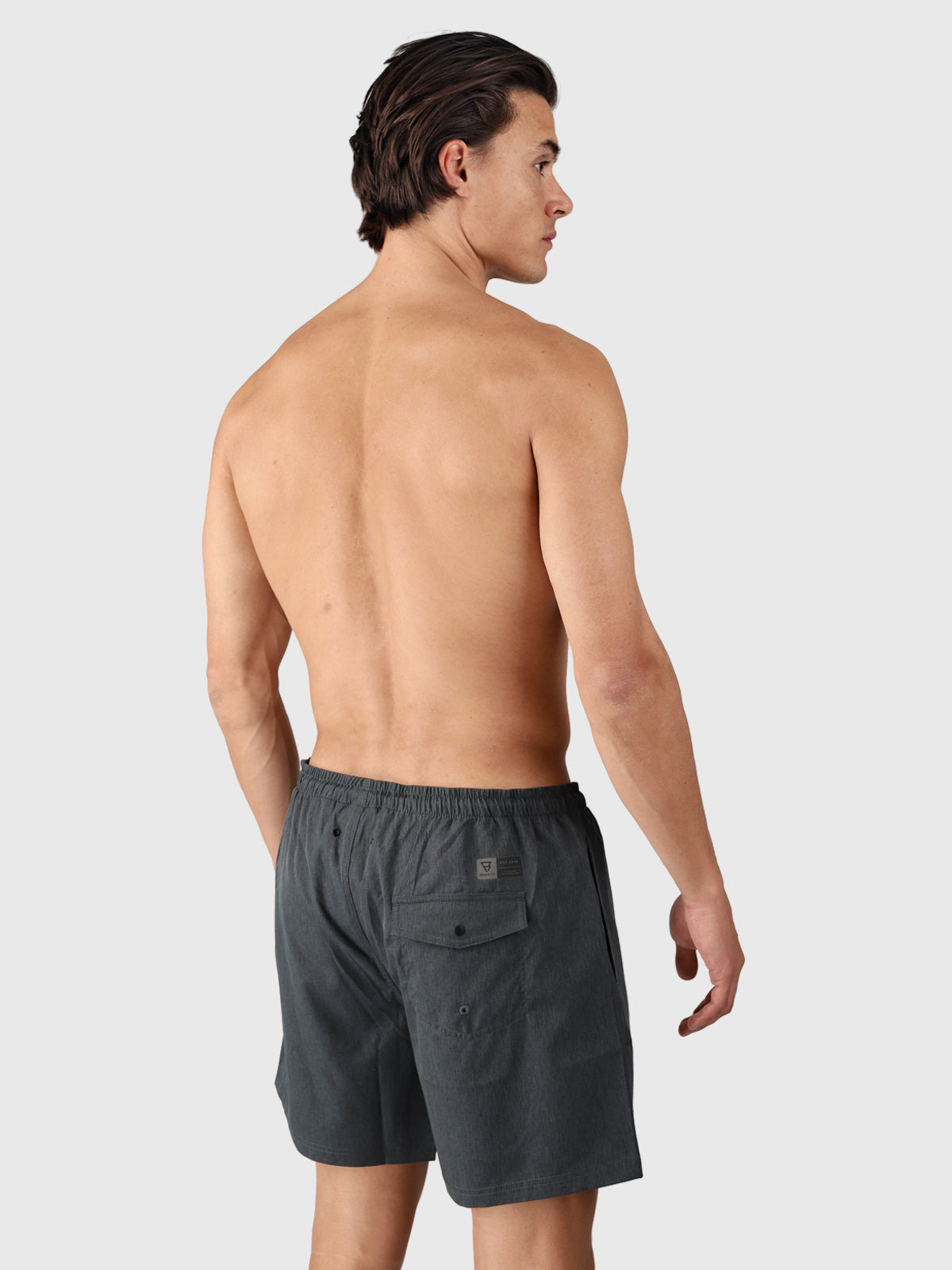 Volleyer Men Swim Shorts | Pirate Black