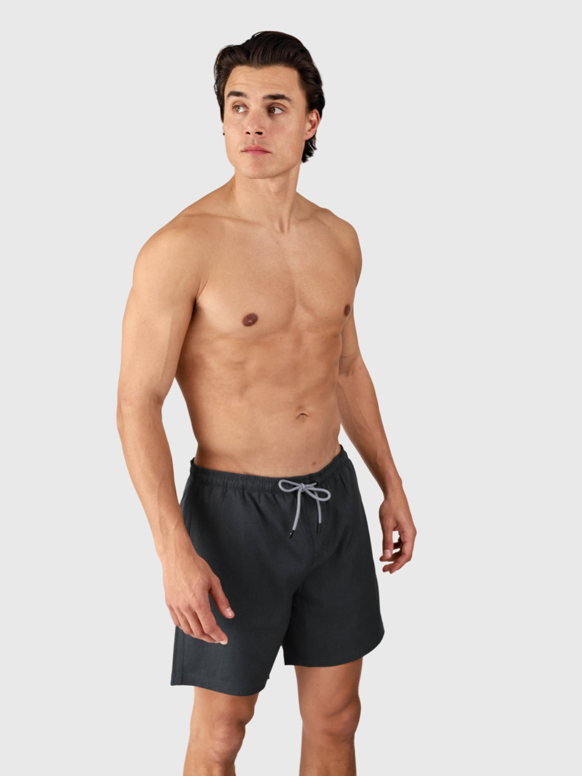Volleyer Men Swim Shorts | Pirate Black