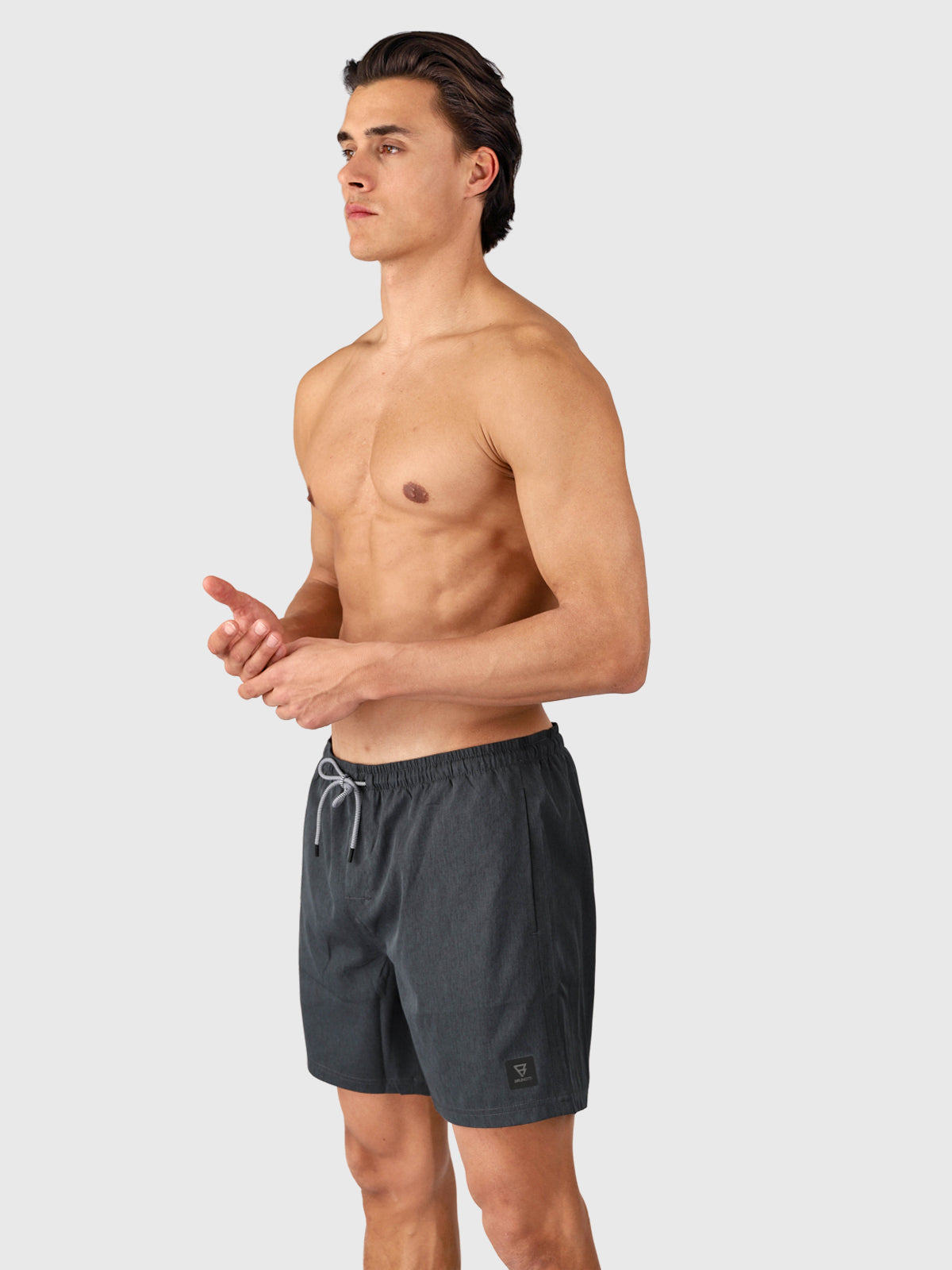 Volleyer Men Swim Shorts | Pirate Black