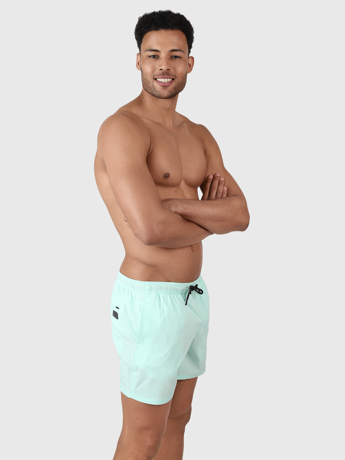 Bru-conic Herren Badehose | Minze