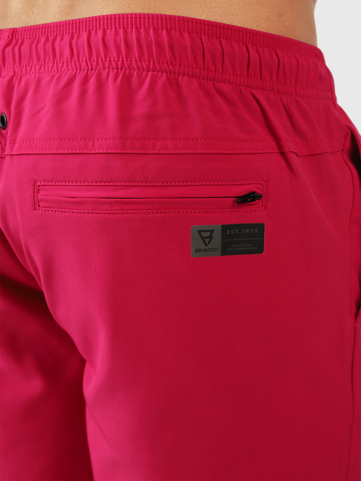 Bru-conic Men Swim Shorts | Magenta