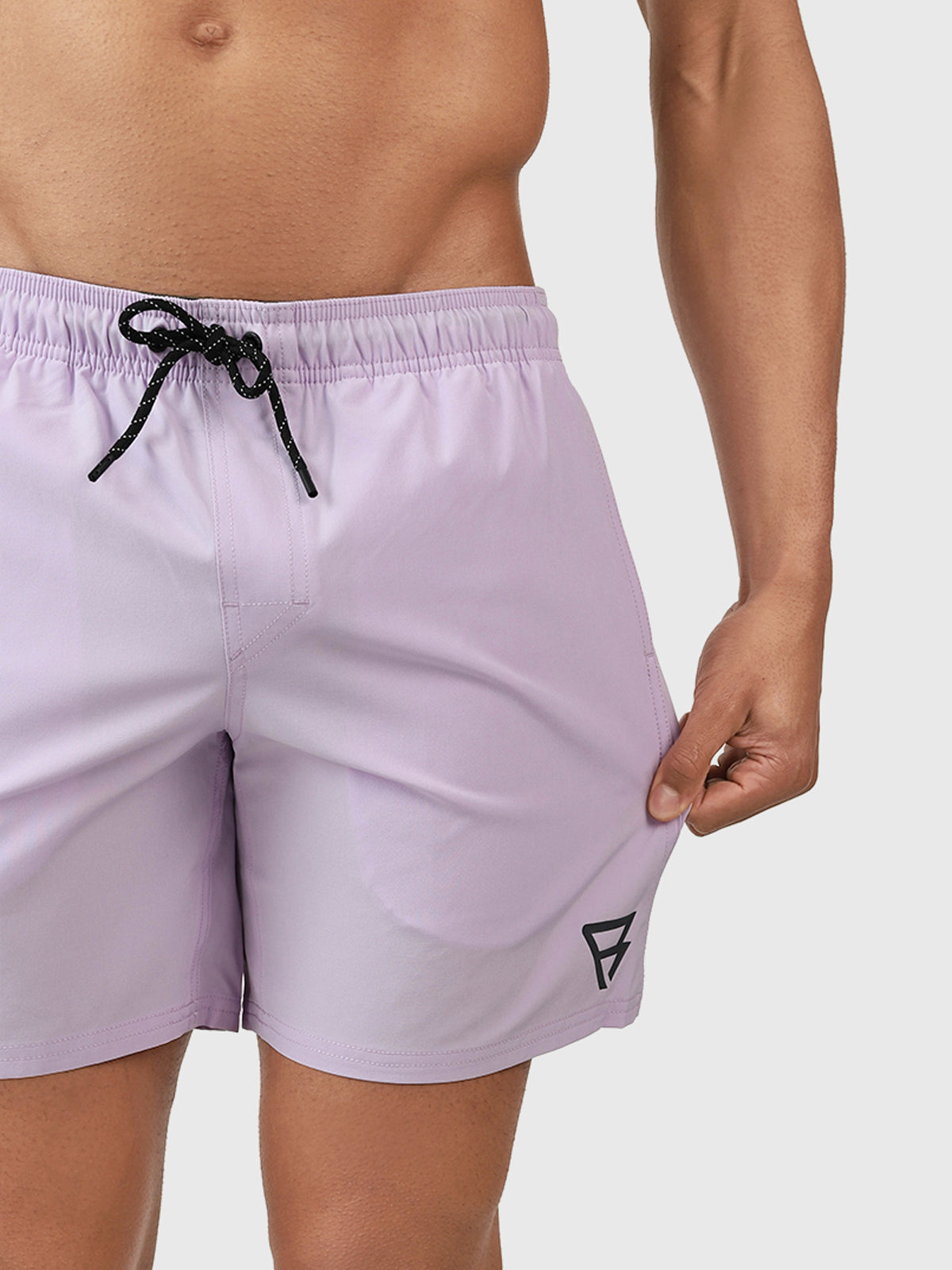 Bru-conic Men Swim Shorts | Lilac