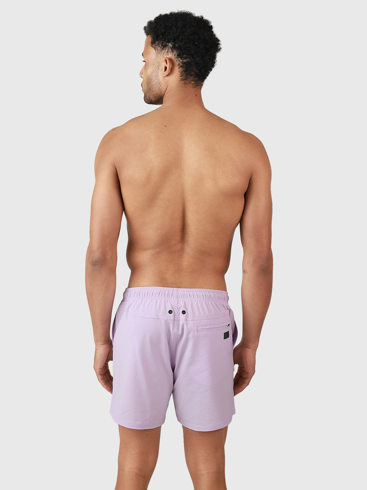 Bru-conic Men Swim Shorts | Lilac