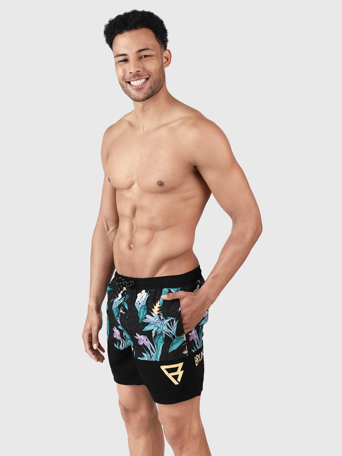 Martias Men Swim Shorts | Black