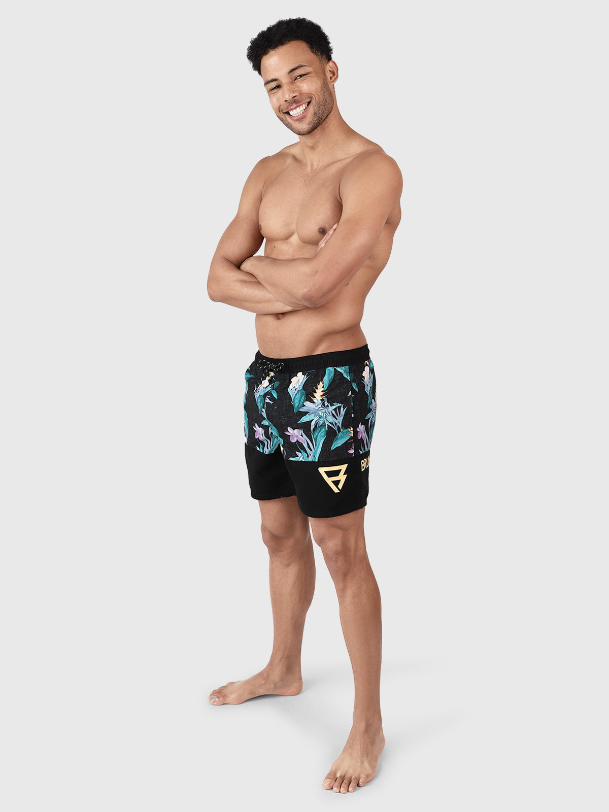 Martias Men Swim Shorts | Black