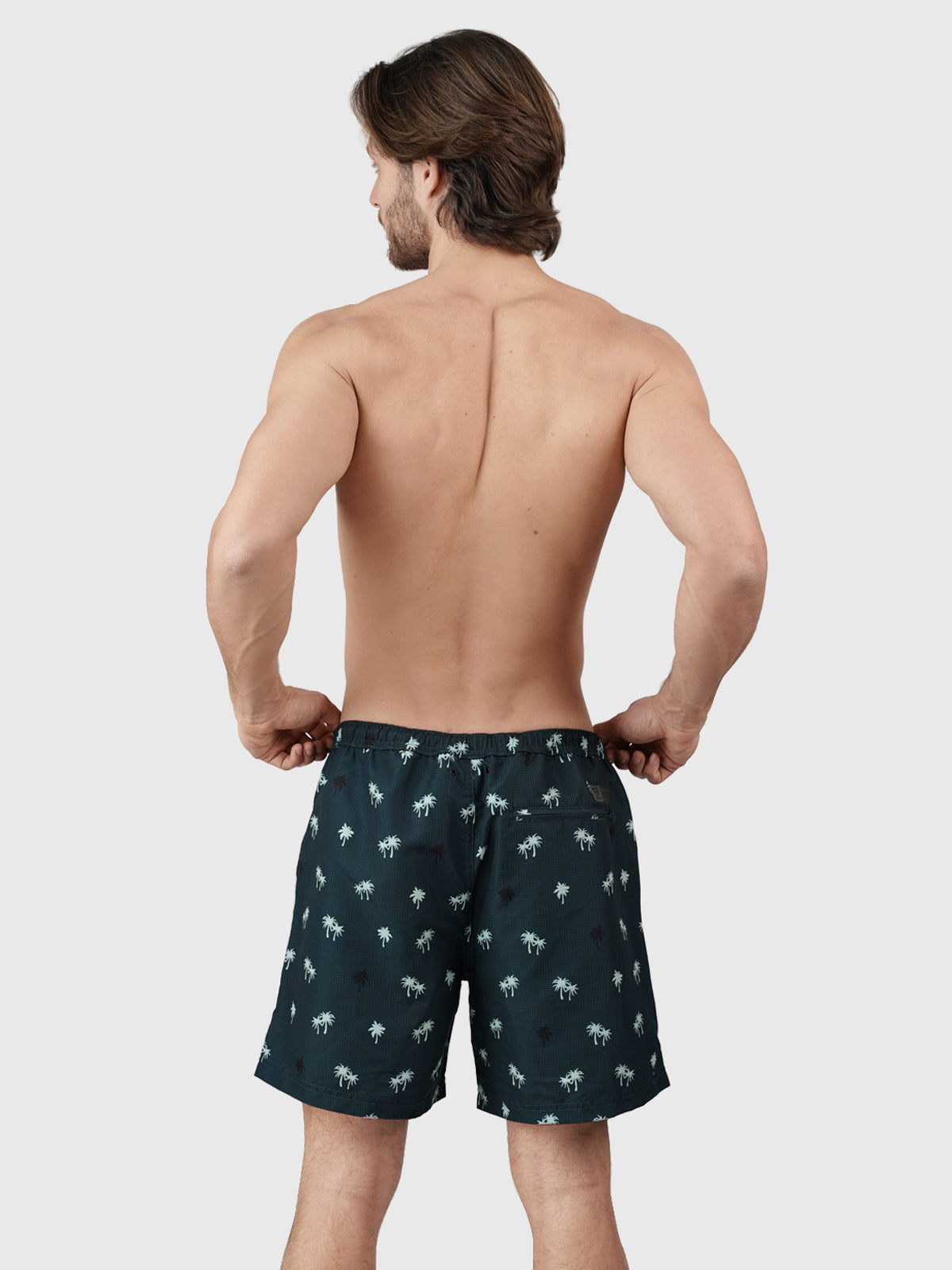 Roshan Men Swim Shorts | Green