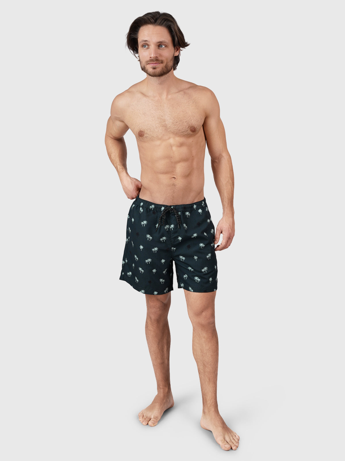 Roshan Men Swim Shorts | Green