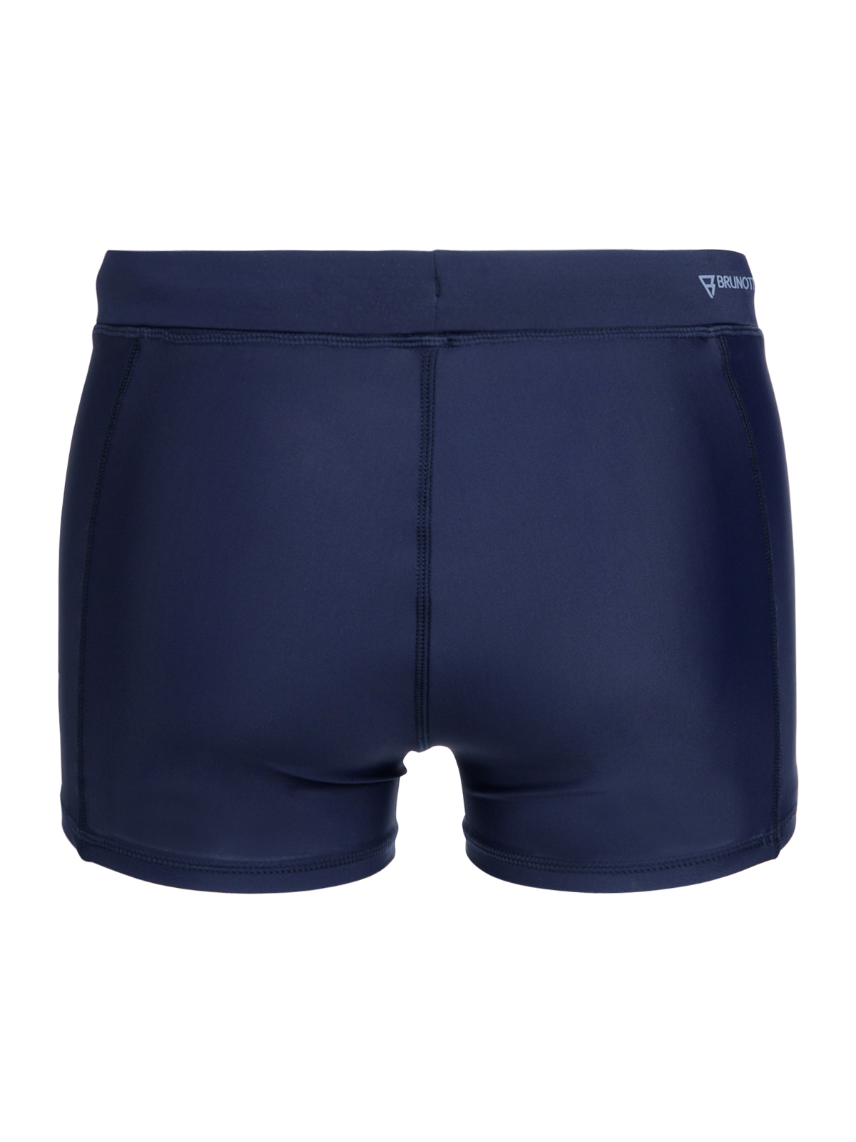 Samier-Logo Men Swim Trunks | Indigo Blue