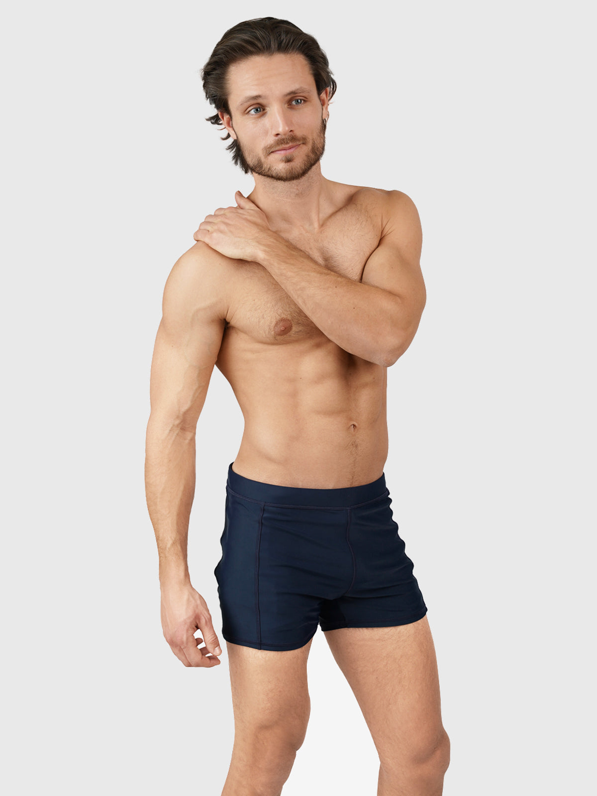 Samier-Logo Herren Badehose | Blau