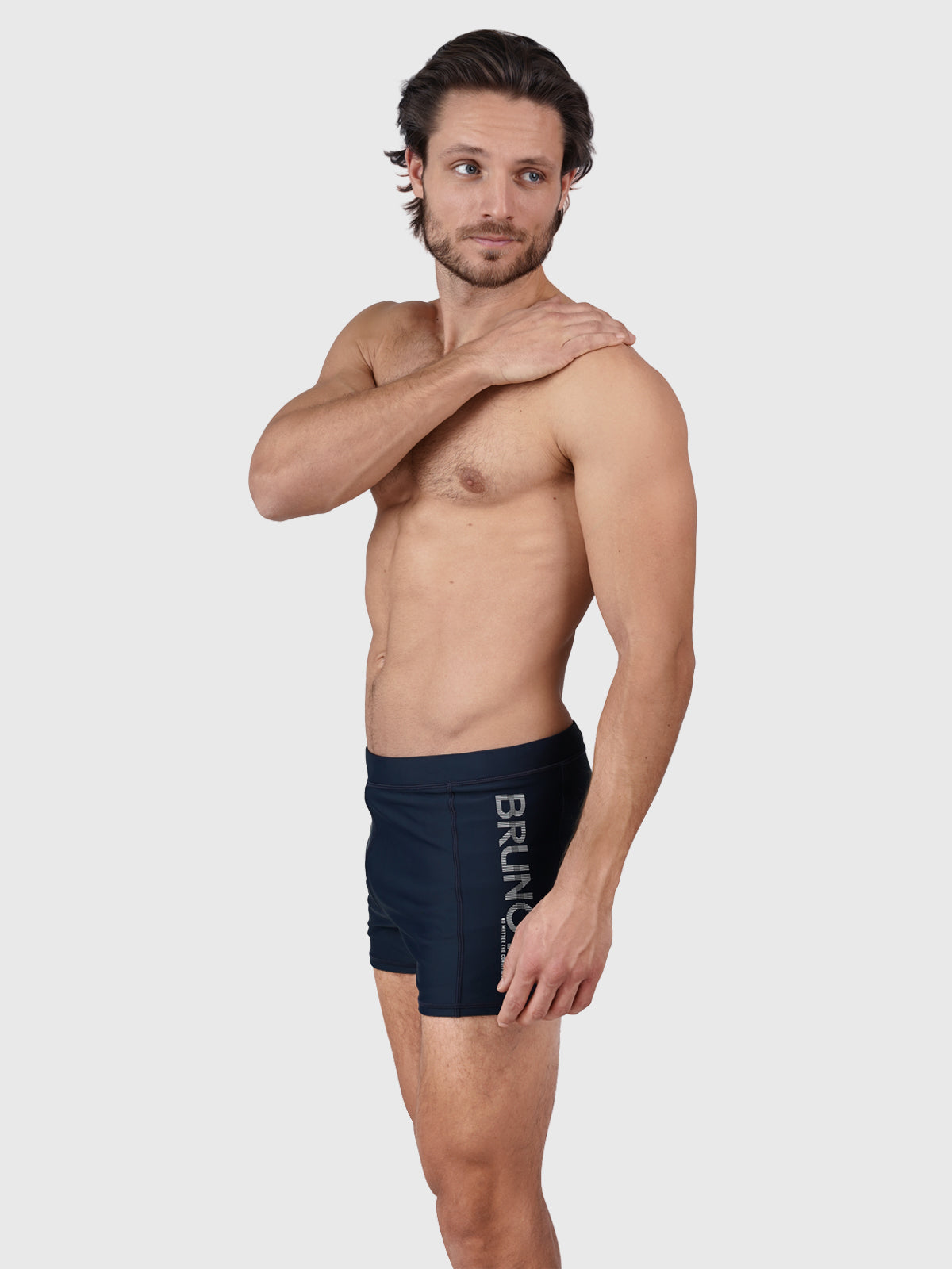 Samier-Logo 男士泳裤 | 蓝色