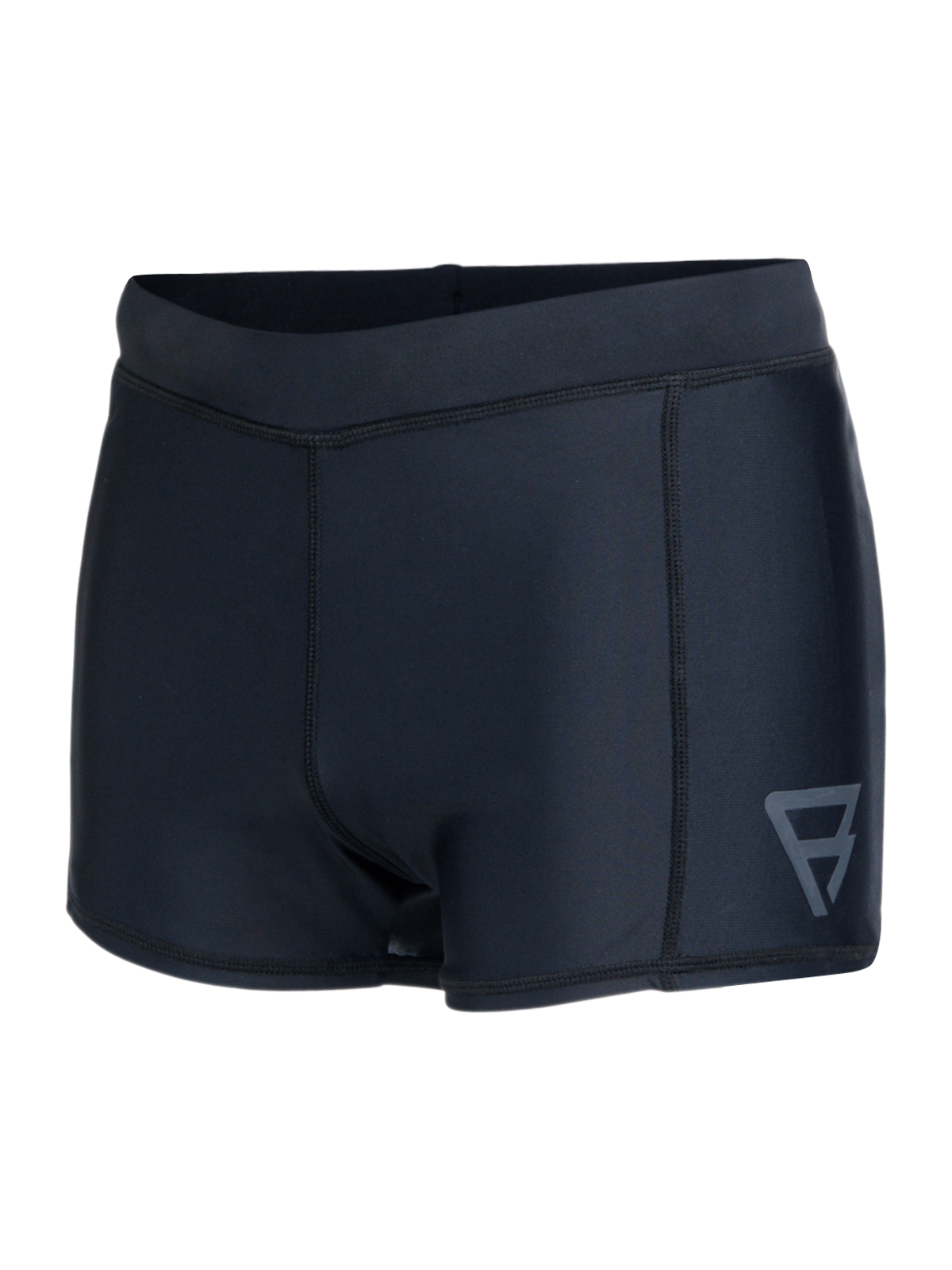 Samier-Logo Men Swim Trunks | Black
