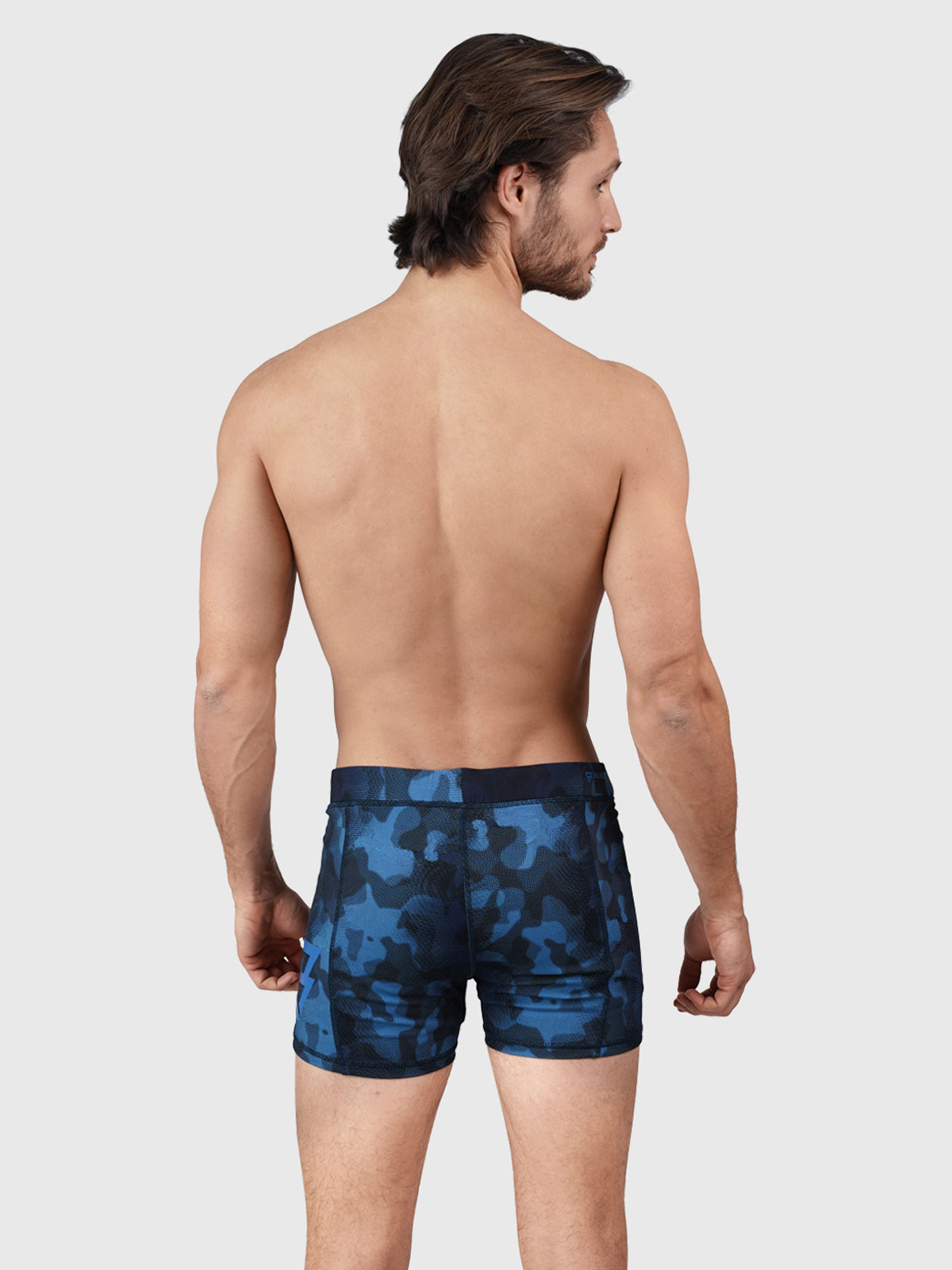 Samier-AO Men Swim Trunks | Blue