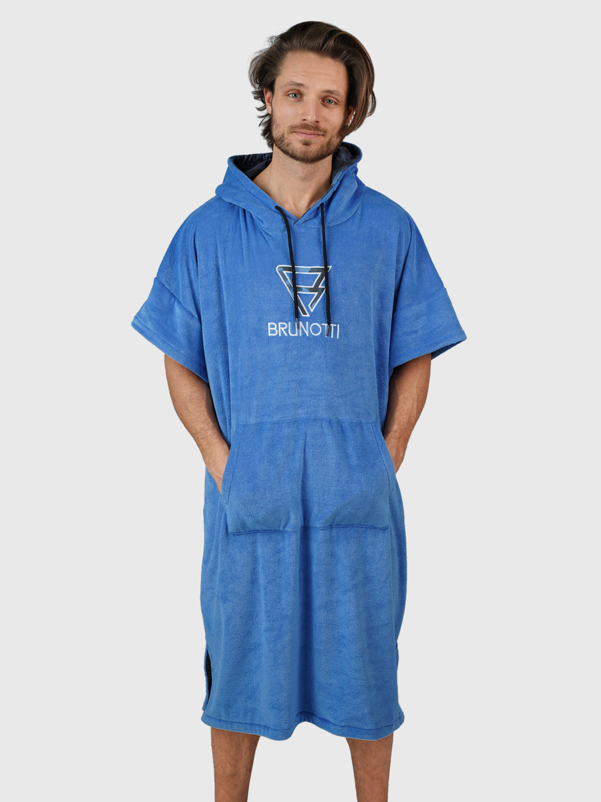 Beponcho Herren Poncho | Blau