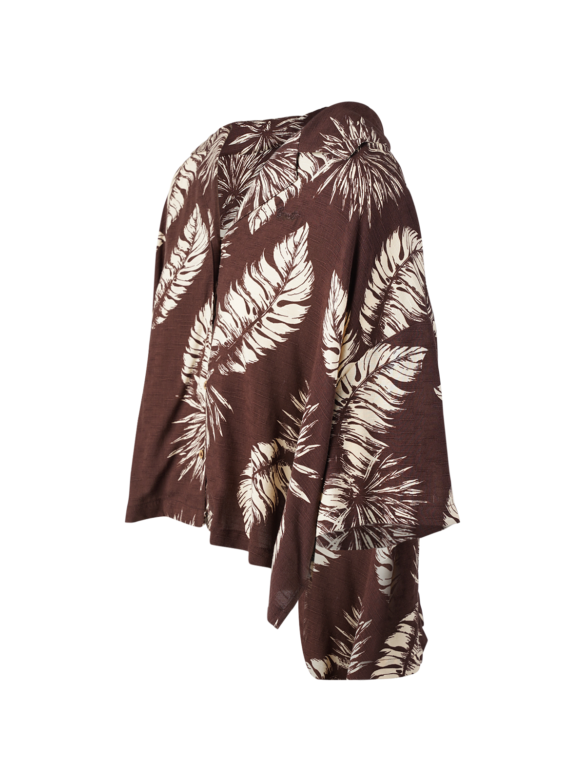 Rilee-Palm Women Shirt | Brown