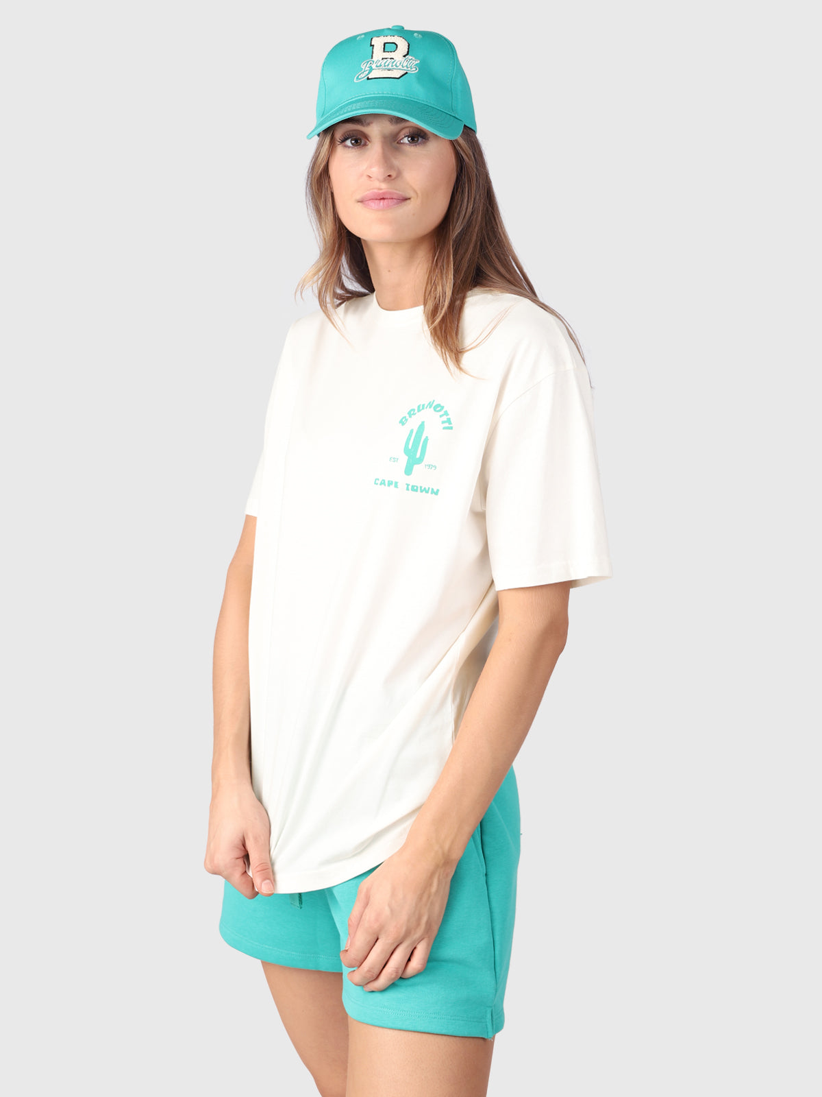 Vieve Dames Oversized T-Shirt | Off-White