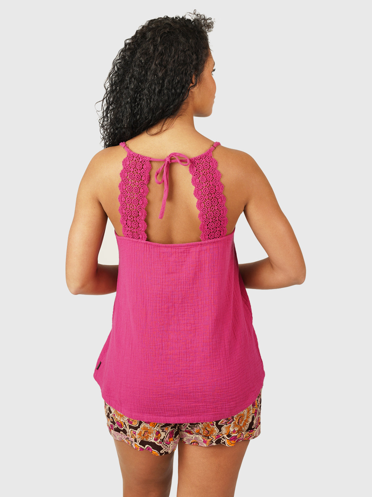 Tanya Damen Top | Pink