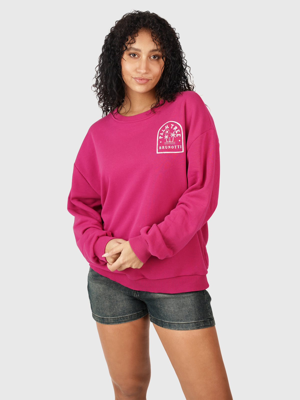 Ari Dames Sweater | Magenta