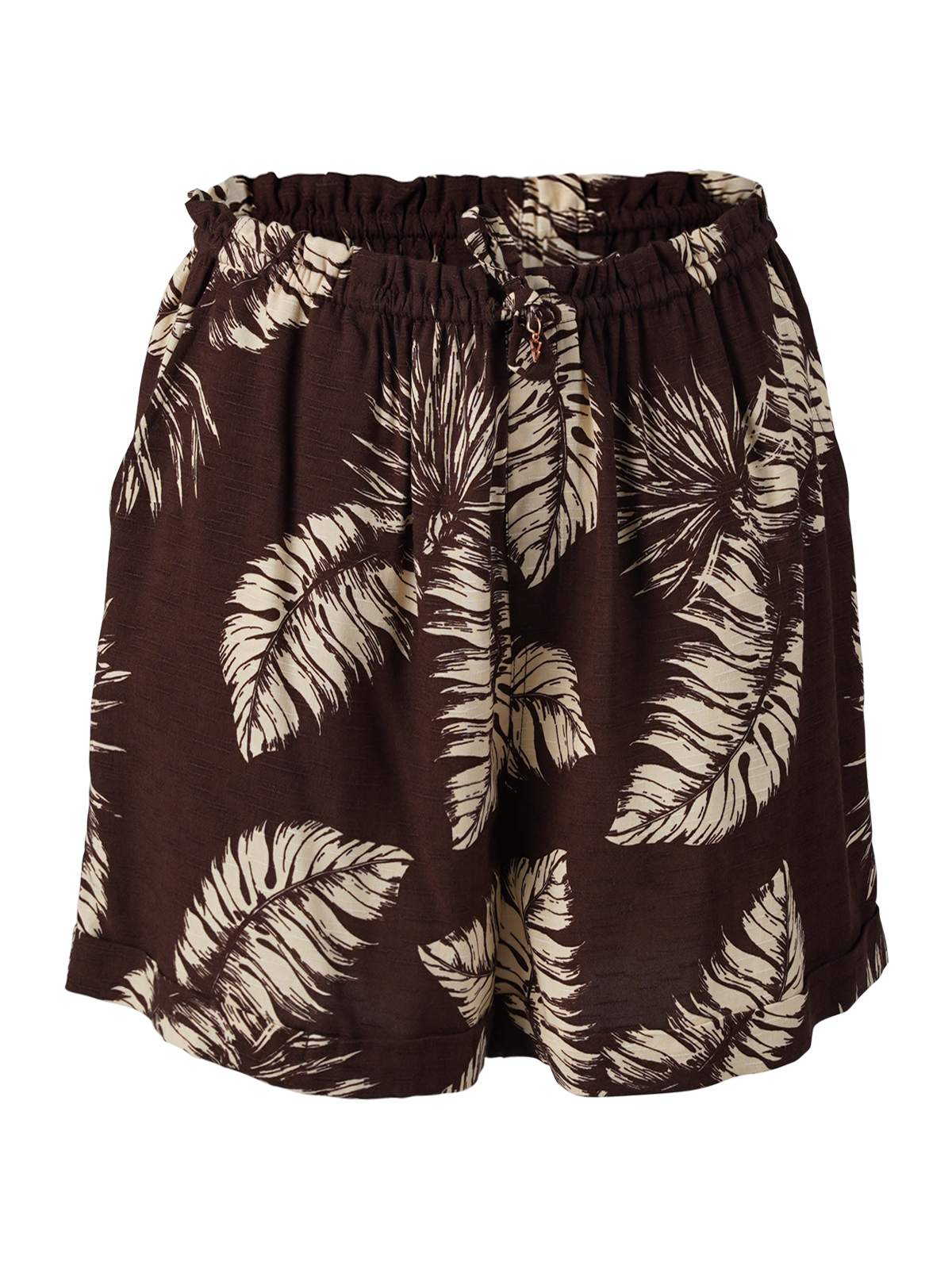 Essie-Palm Women Shorts | Brown