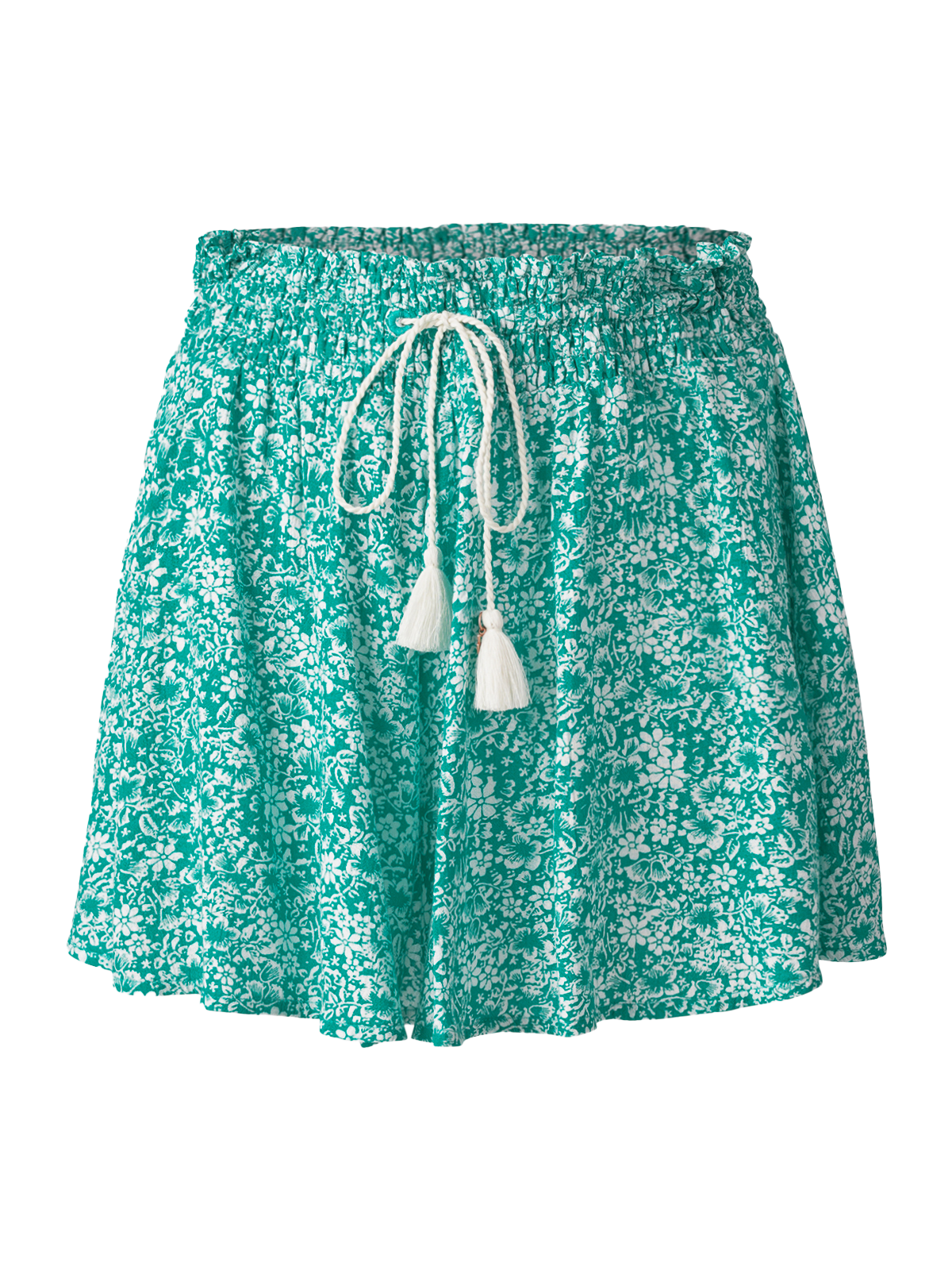 Raine-Ditsy Women Shorts | Green