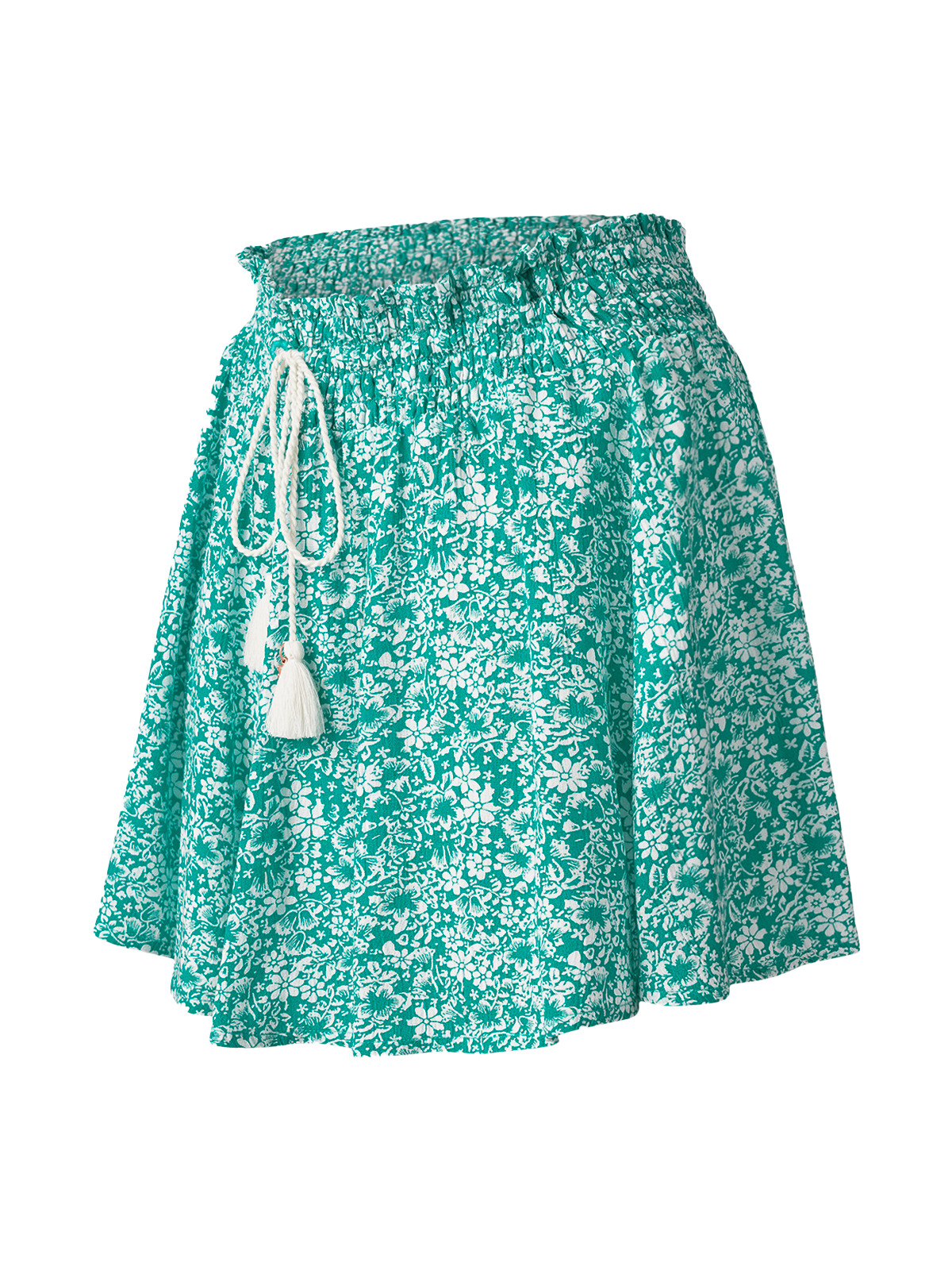 Raine-Ditsy Dames Short | Groen