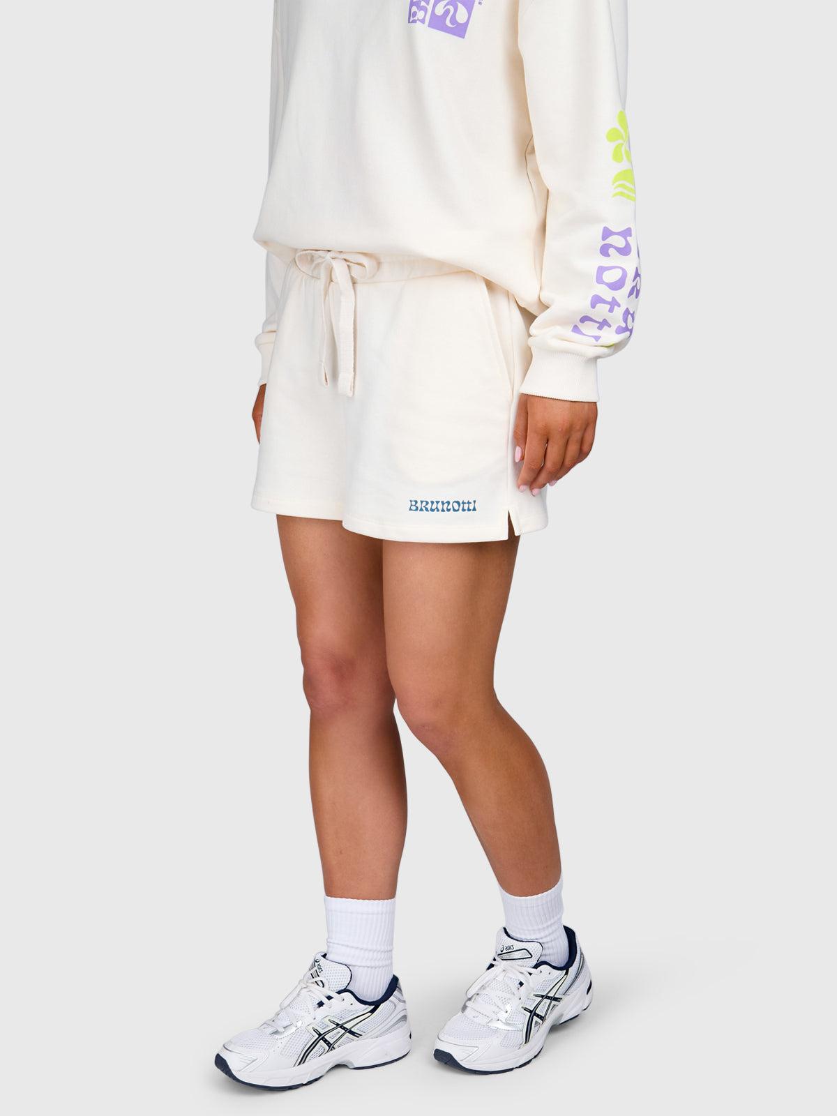 Milly Women Sweat Short | Cream