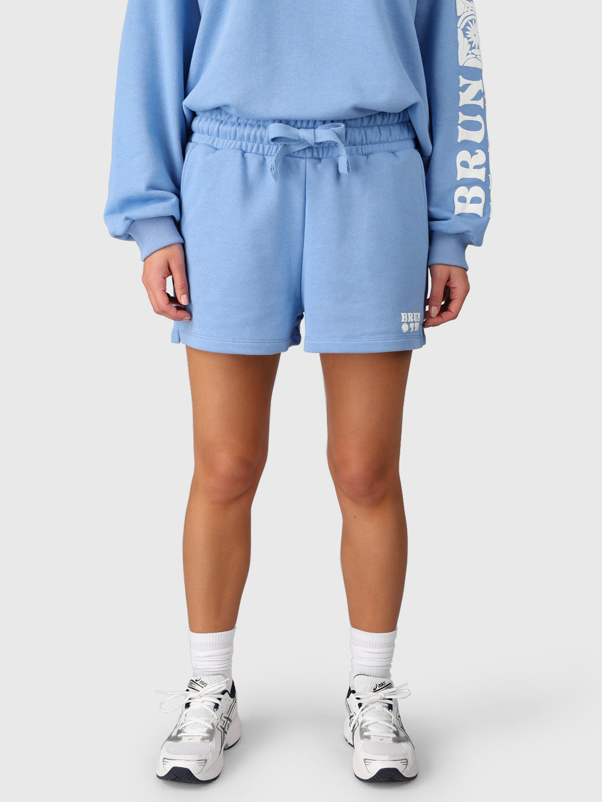 Milly Women Sweat Short | Bluebell