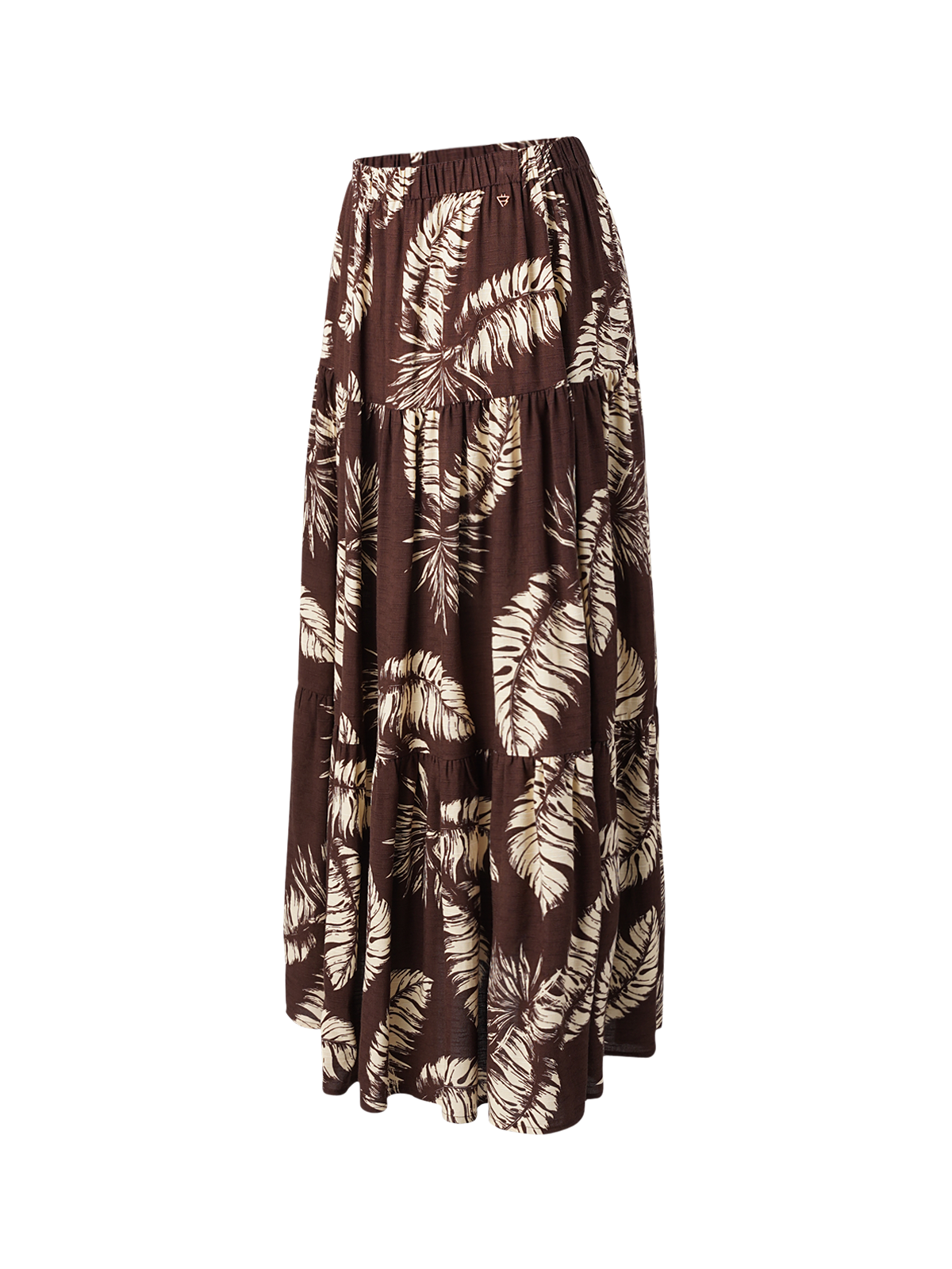 Romy-Palm Women Skirt | Brown