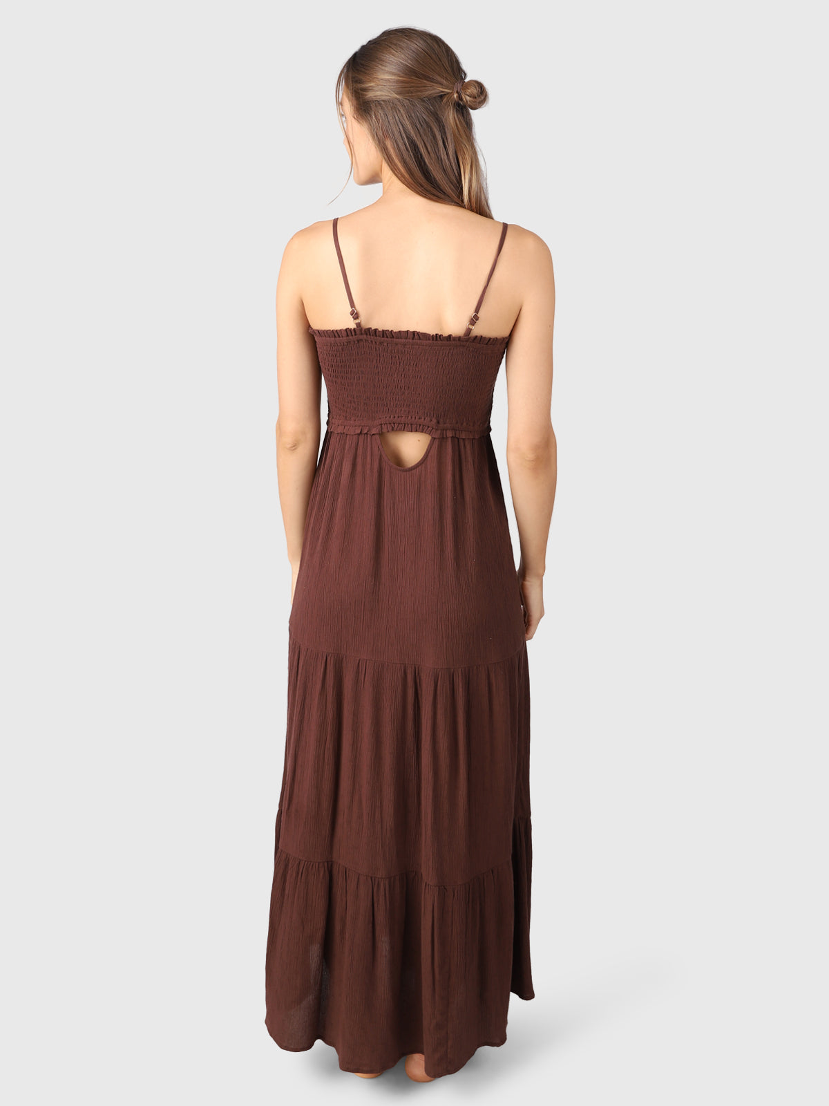 Lorelei Dames Maxi Jurk | Bruin