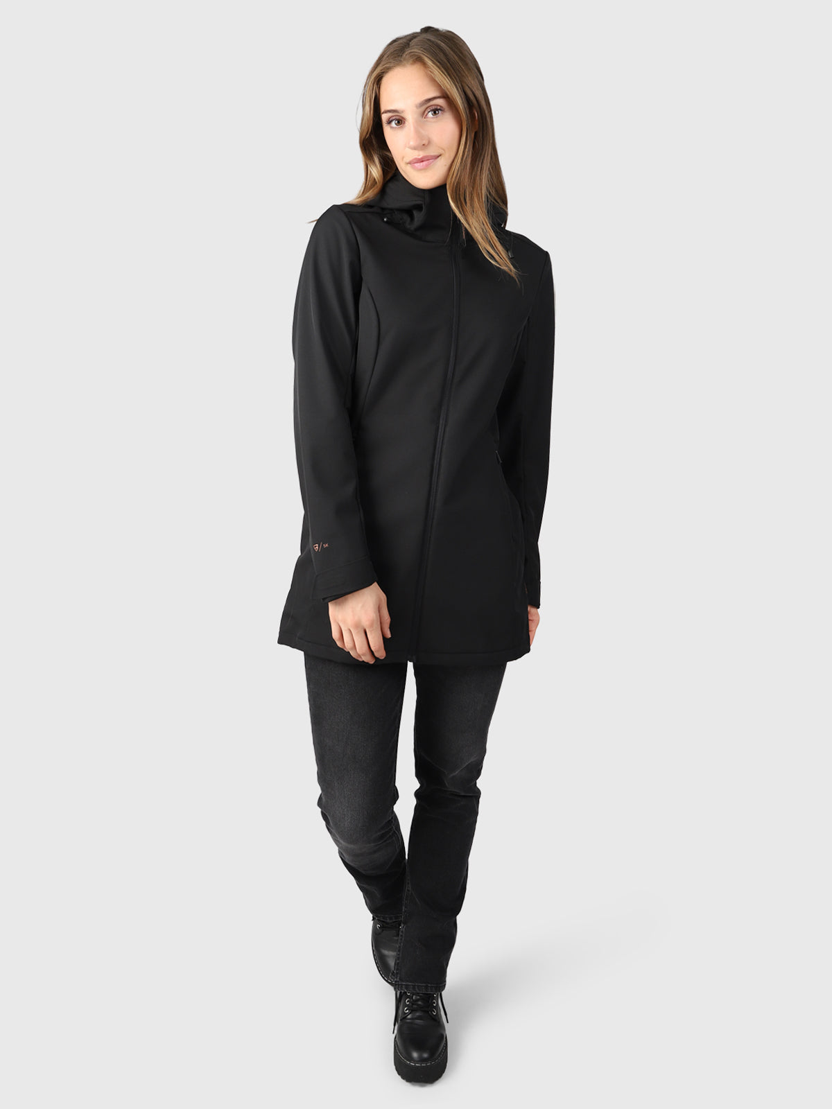 Mel Damen Softshell Jacket | Schwarz