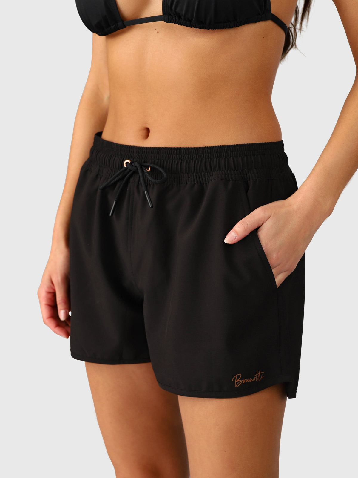 Toluca Dames Zwemshort | Zwart