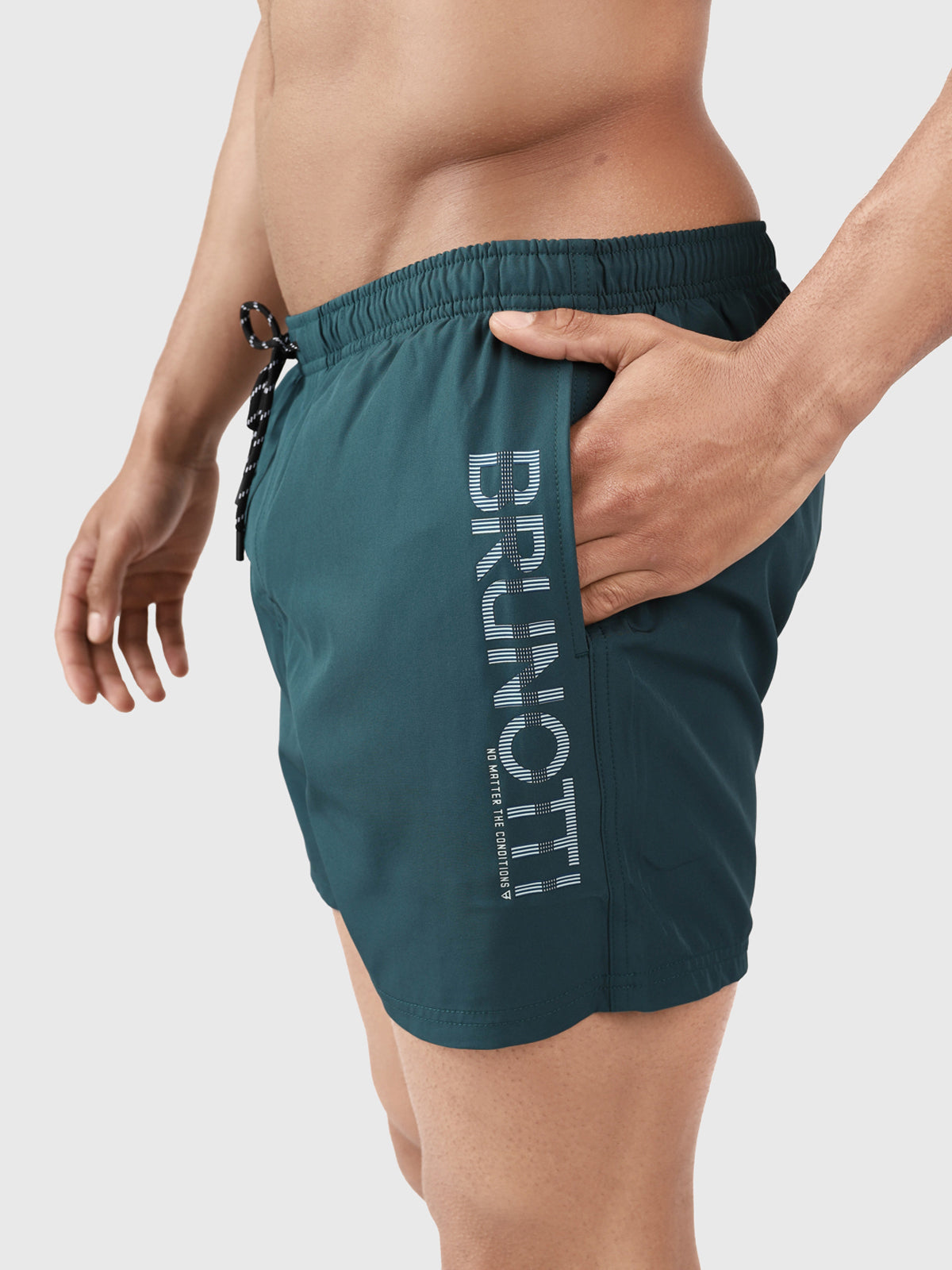 Lestero Herren Badeshorts | Grün