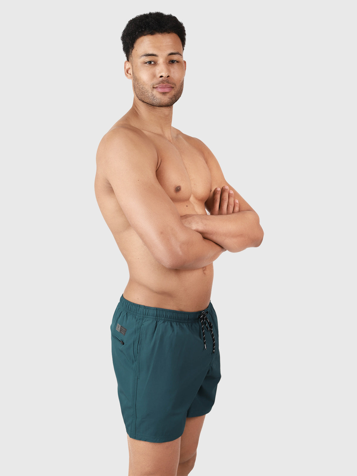 Lestero Men Swim Shorts | Green