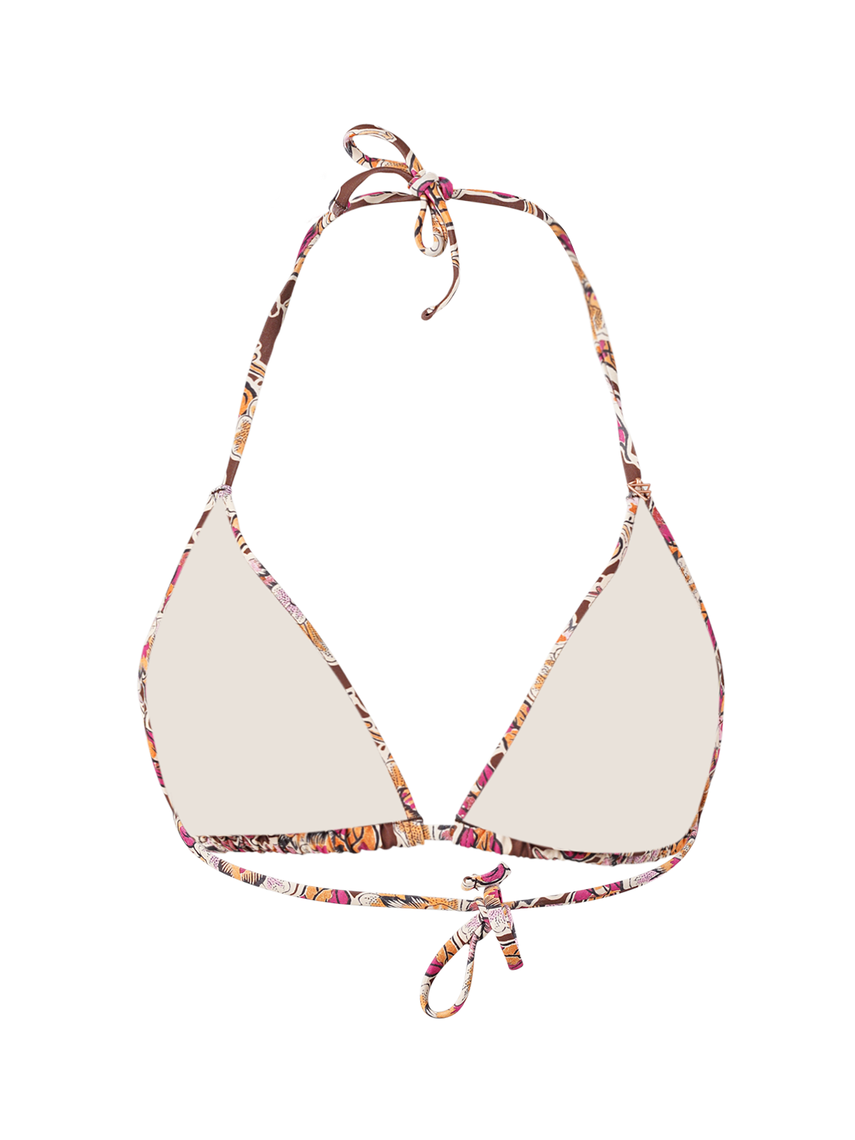 Novalee-Sakai Damen Slider Triangel Bikini Top | Multi Color