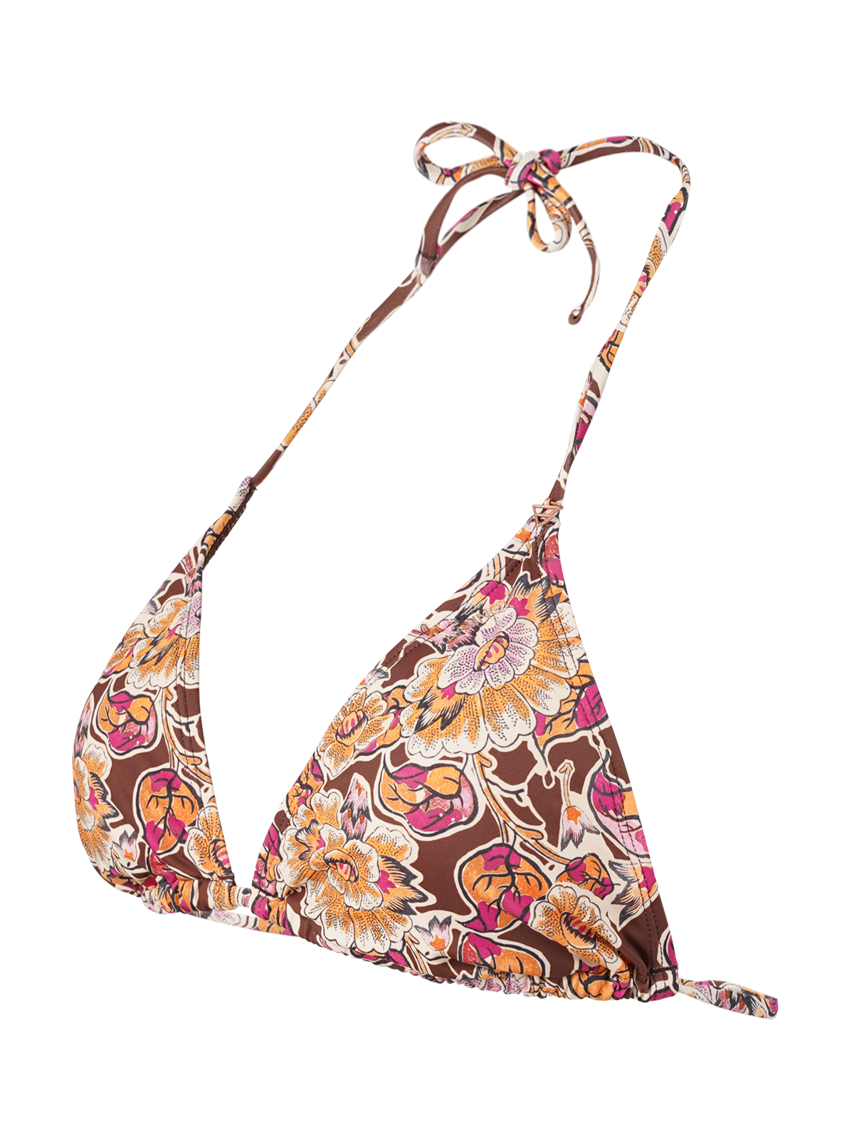 Novalee-Sakai Dames Slider Triangel Bikini Top | Multi Color