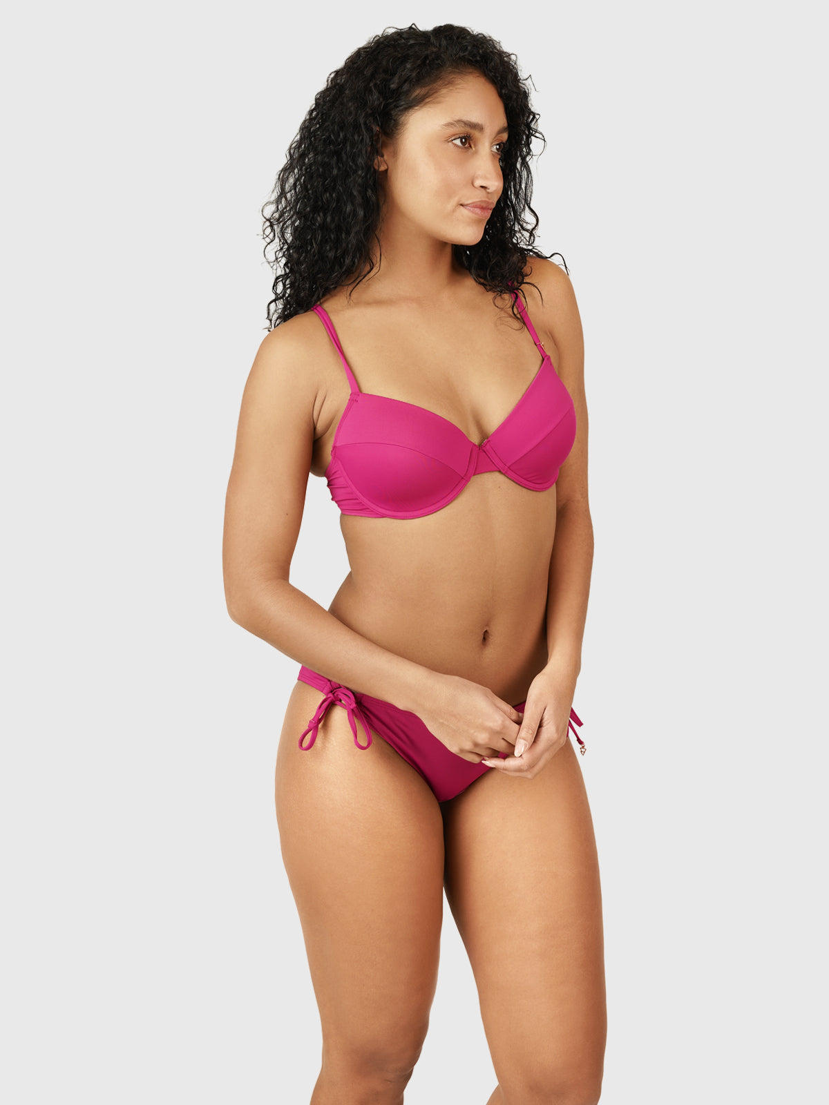 Novasarah Women Underwire Bikini Top | Magenta