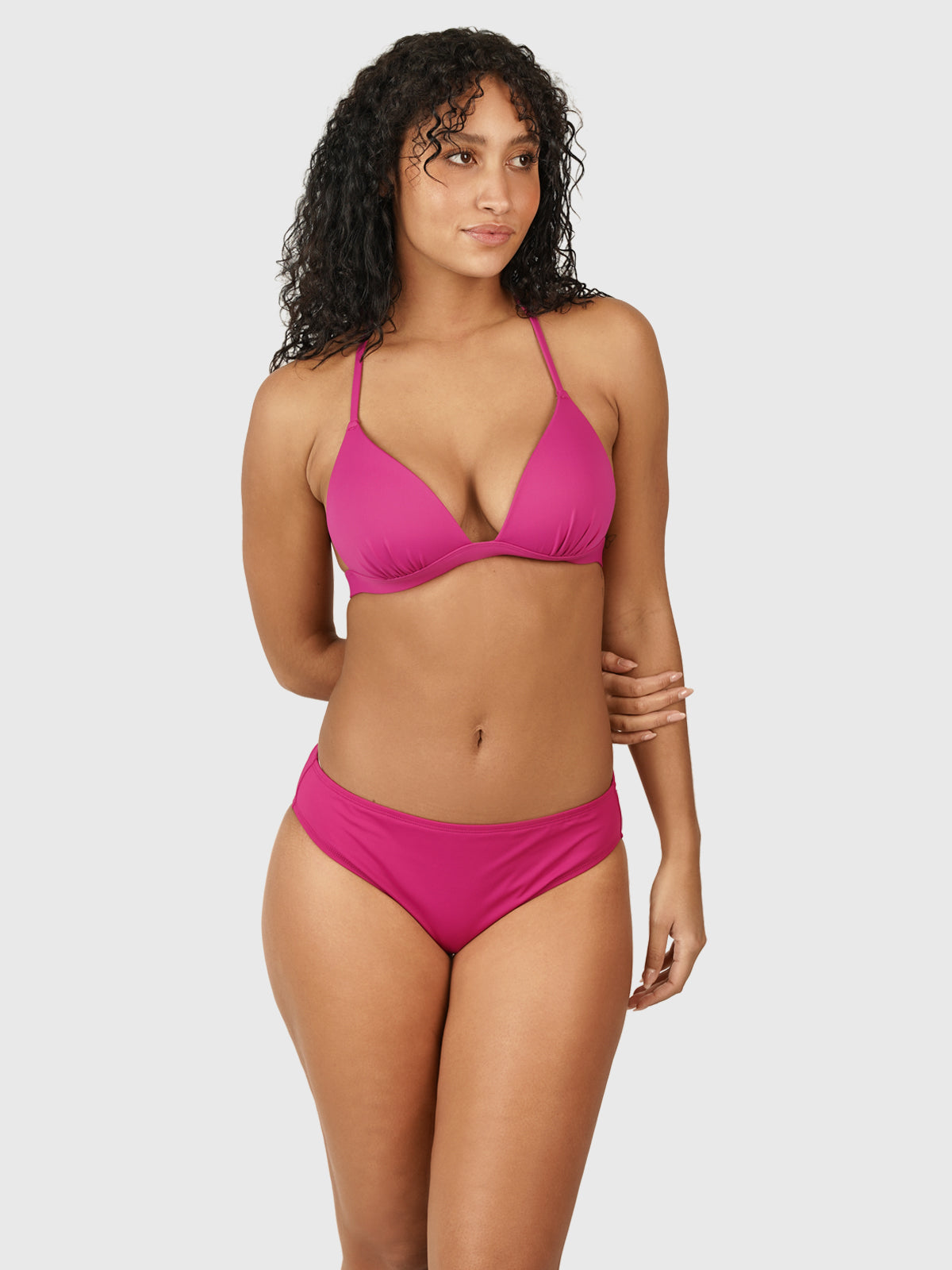 Lisselot Women Bralette Bikini Top | Magenta