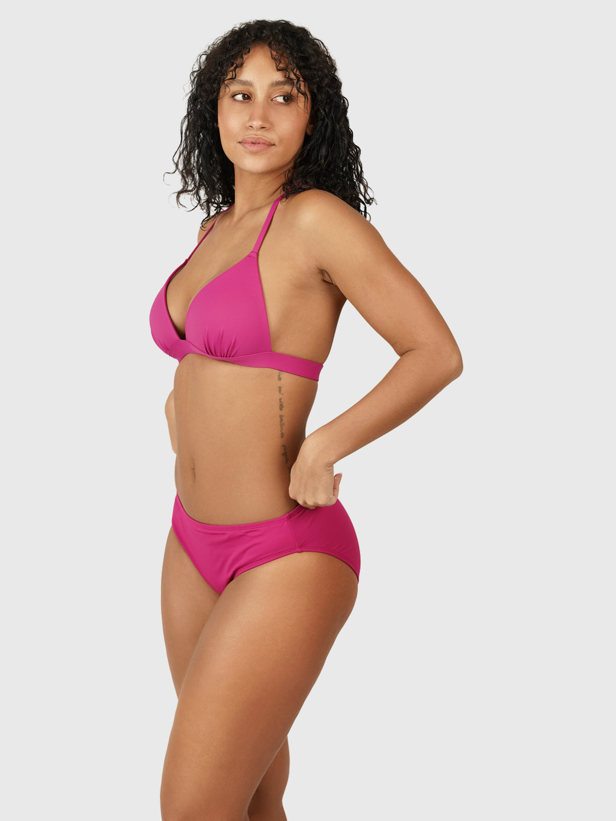 Lisselot Damen Bralette Bikini Top | Magenta