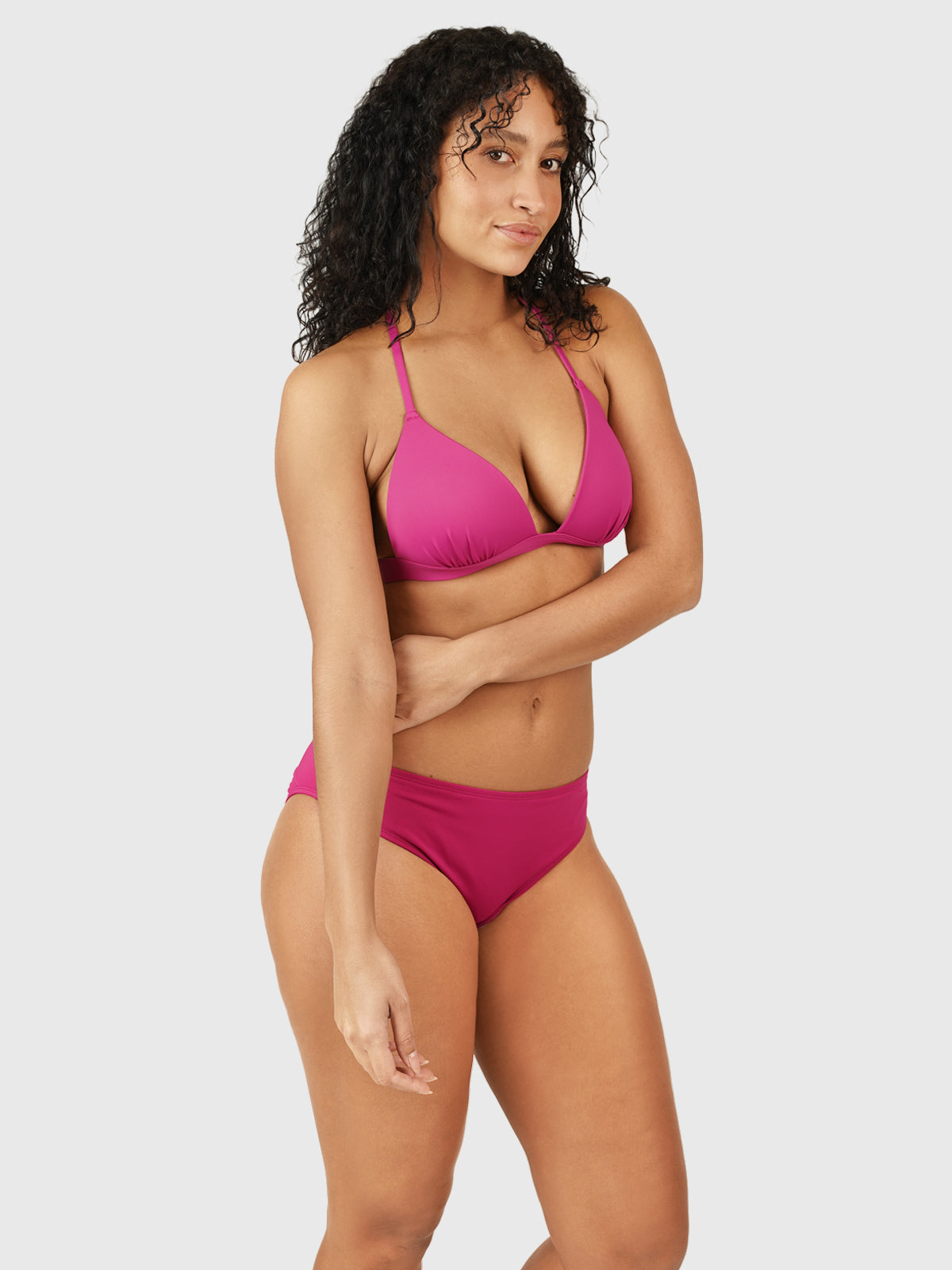 Lisselot Women Bralette Bikini Top | Magenta