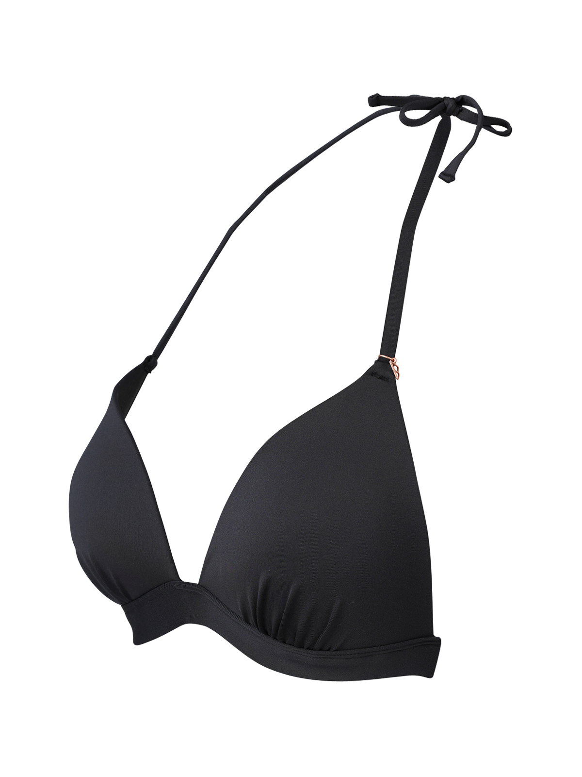 Lisselot Dames Bralette Bikini Top | Zwart