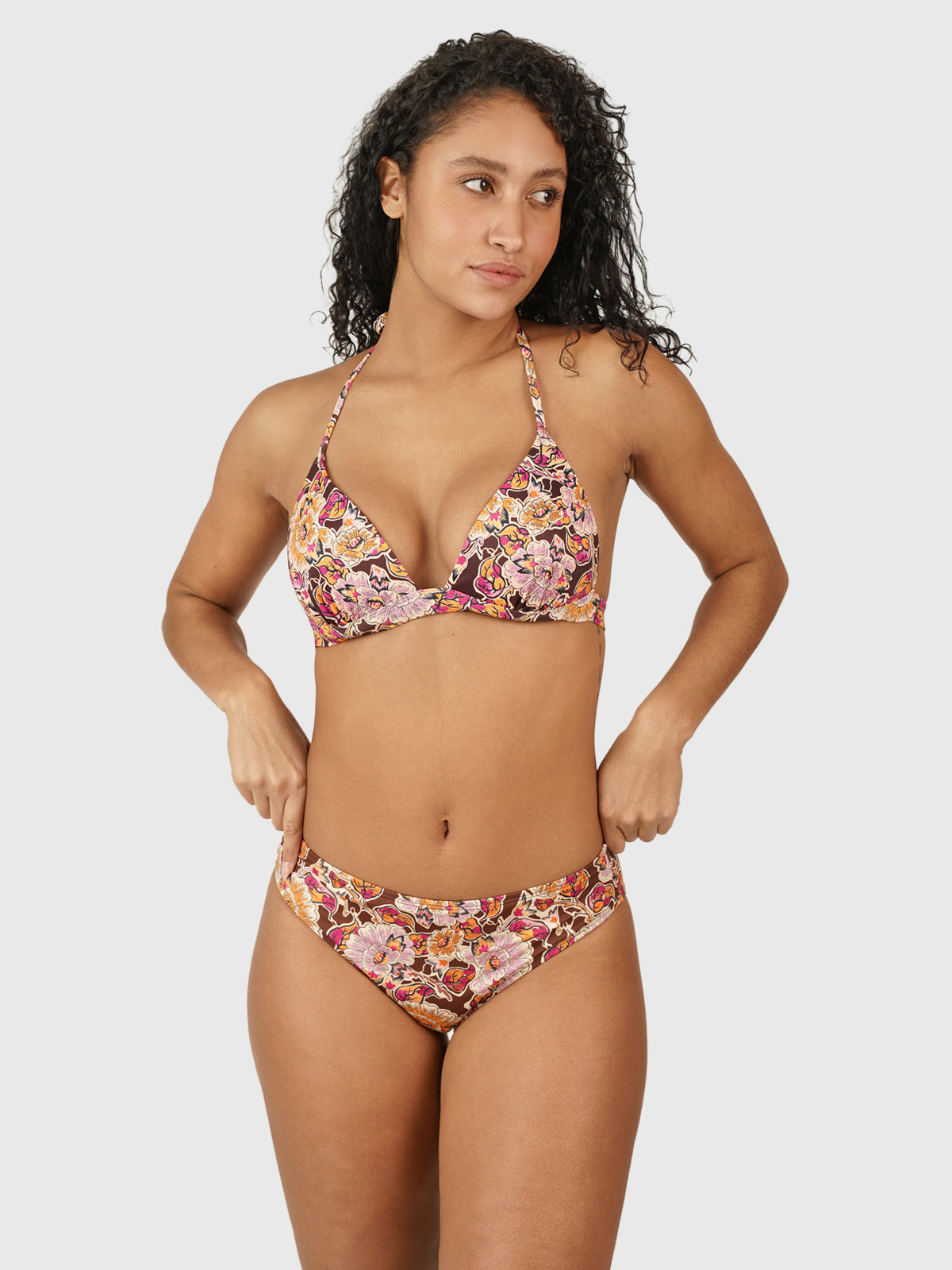 Lisselot-Sakai Dames Bralette Bikini Top | Multi Color