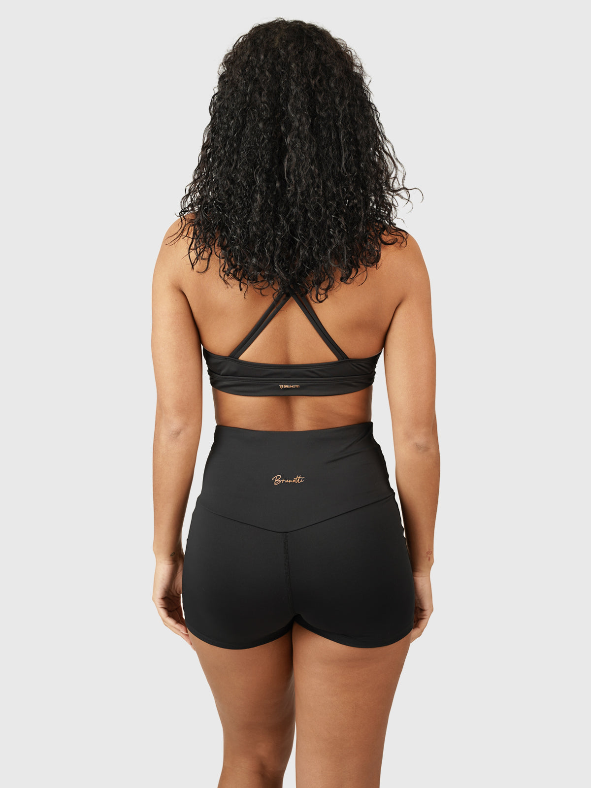 Delphinia Women Bralette Bikini Top | Black
