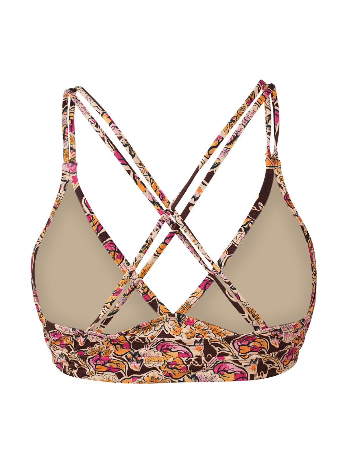 Delphinia-Sakai Women Bralette Bikini Top | Multi Color