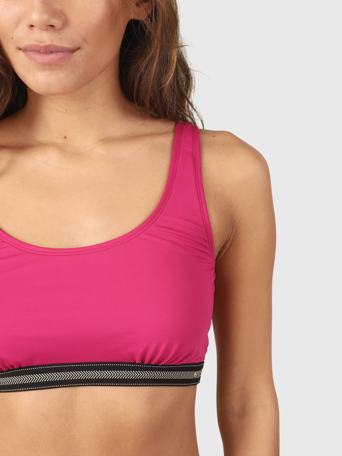 Korola Women Sports Bikini Top | Magenta