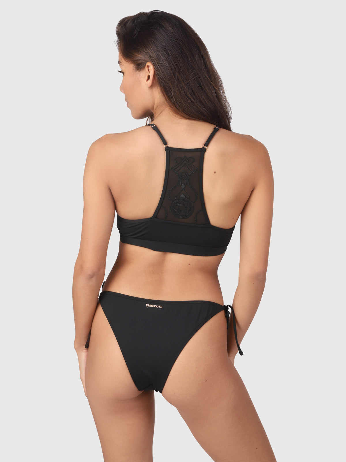 Tallys Damen Bralette Bikini Top | Schwarz