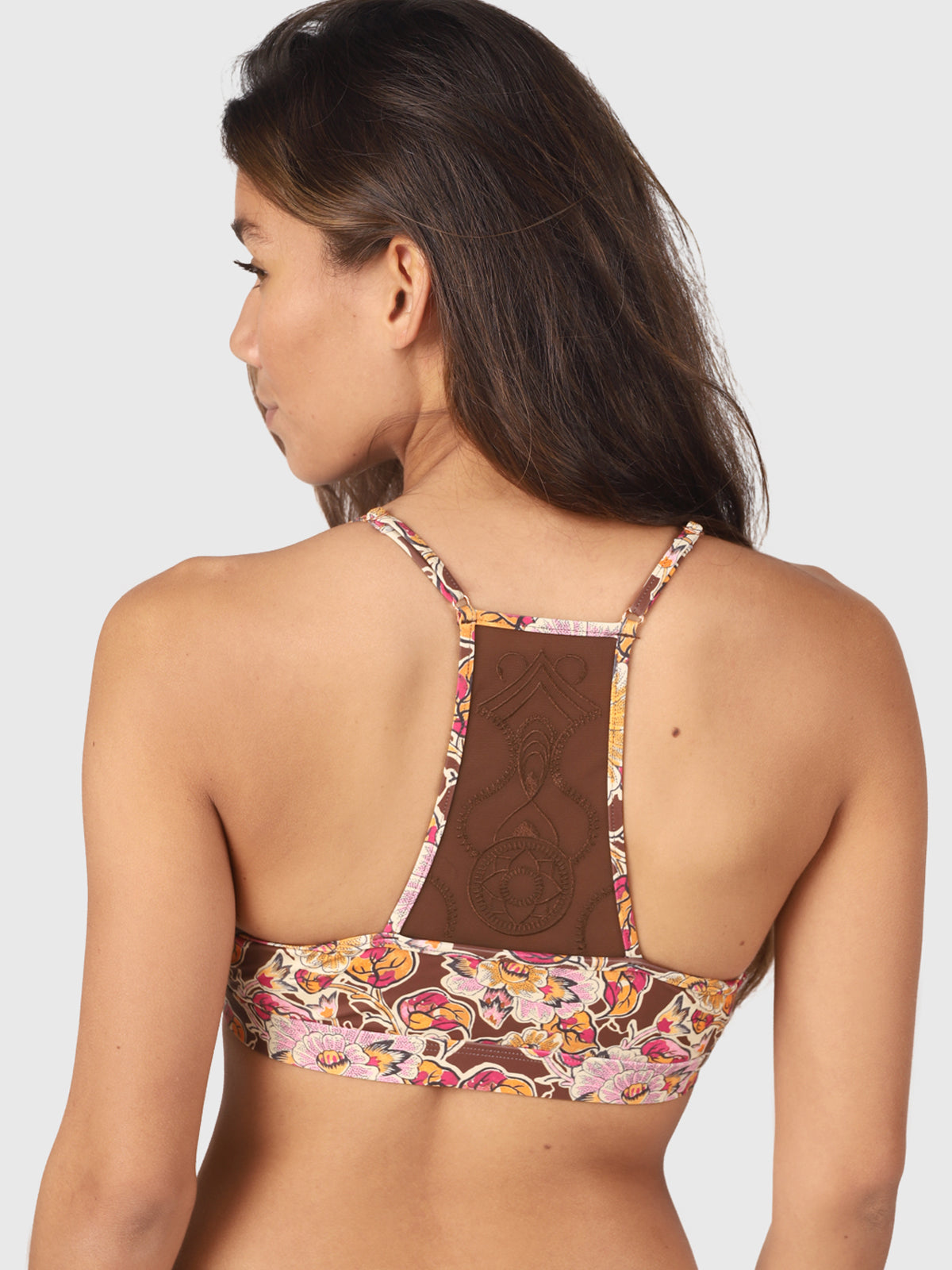 Tallys-Sakai Damen Bralette Bikini Top | Multi Color