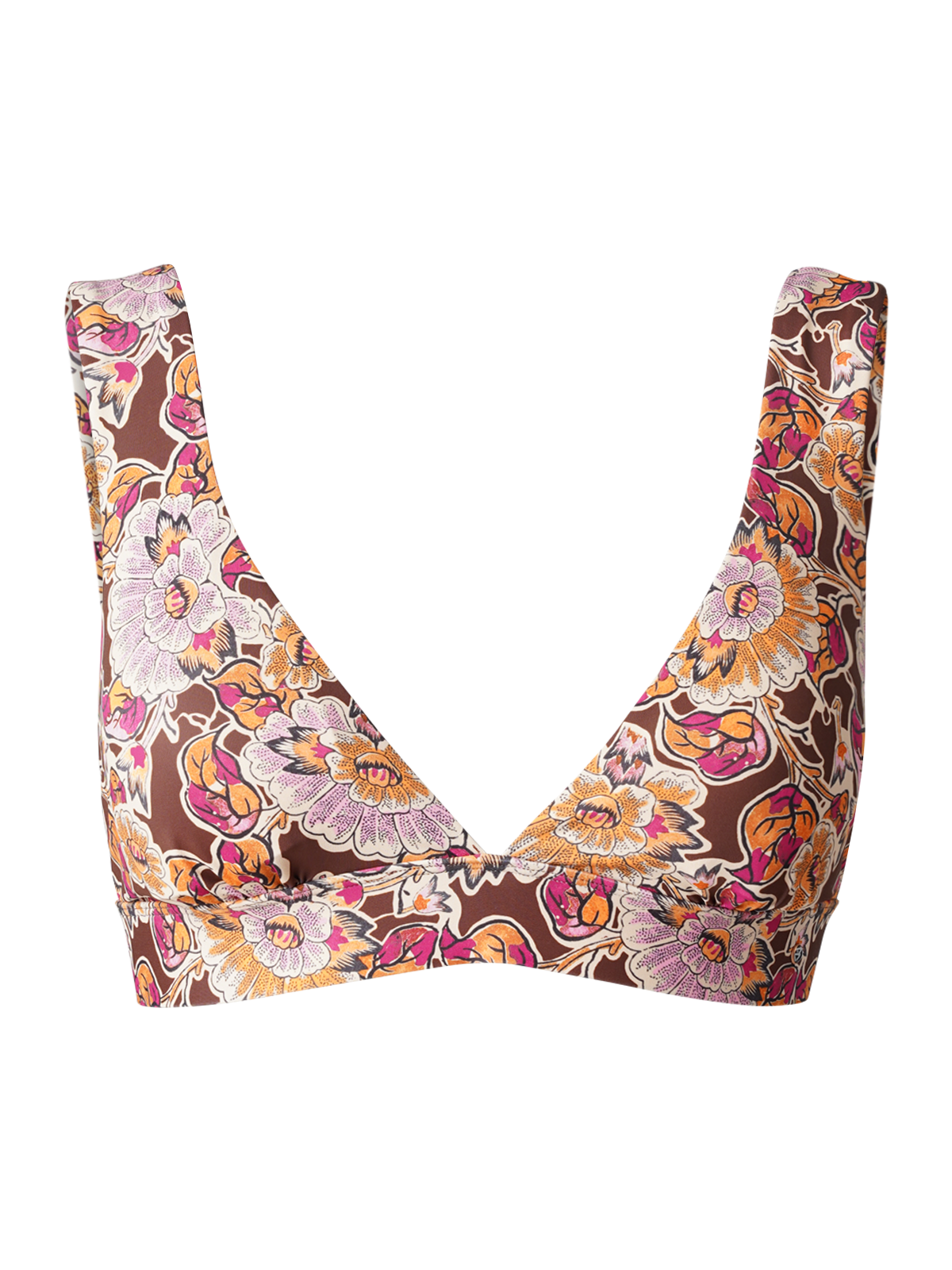 Forte-Sakai Women Bralette Bikini Top | Multi Color