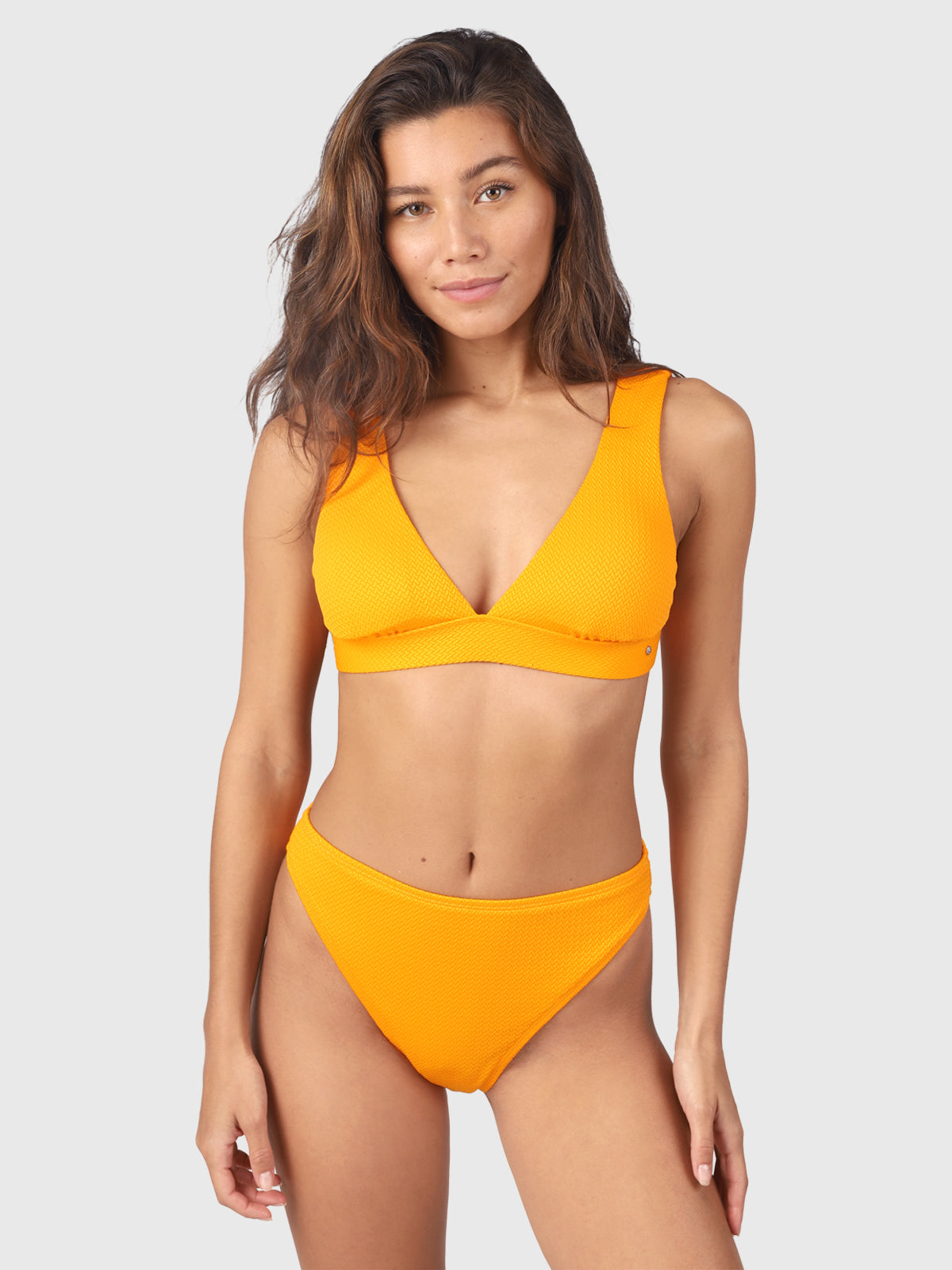 Forte-STR Dames Bralette Bikini Top | Oranje