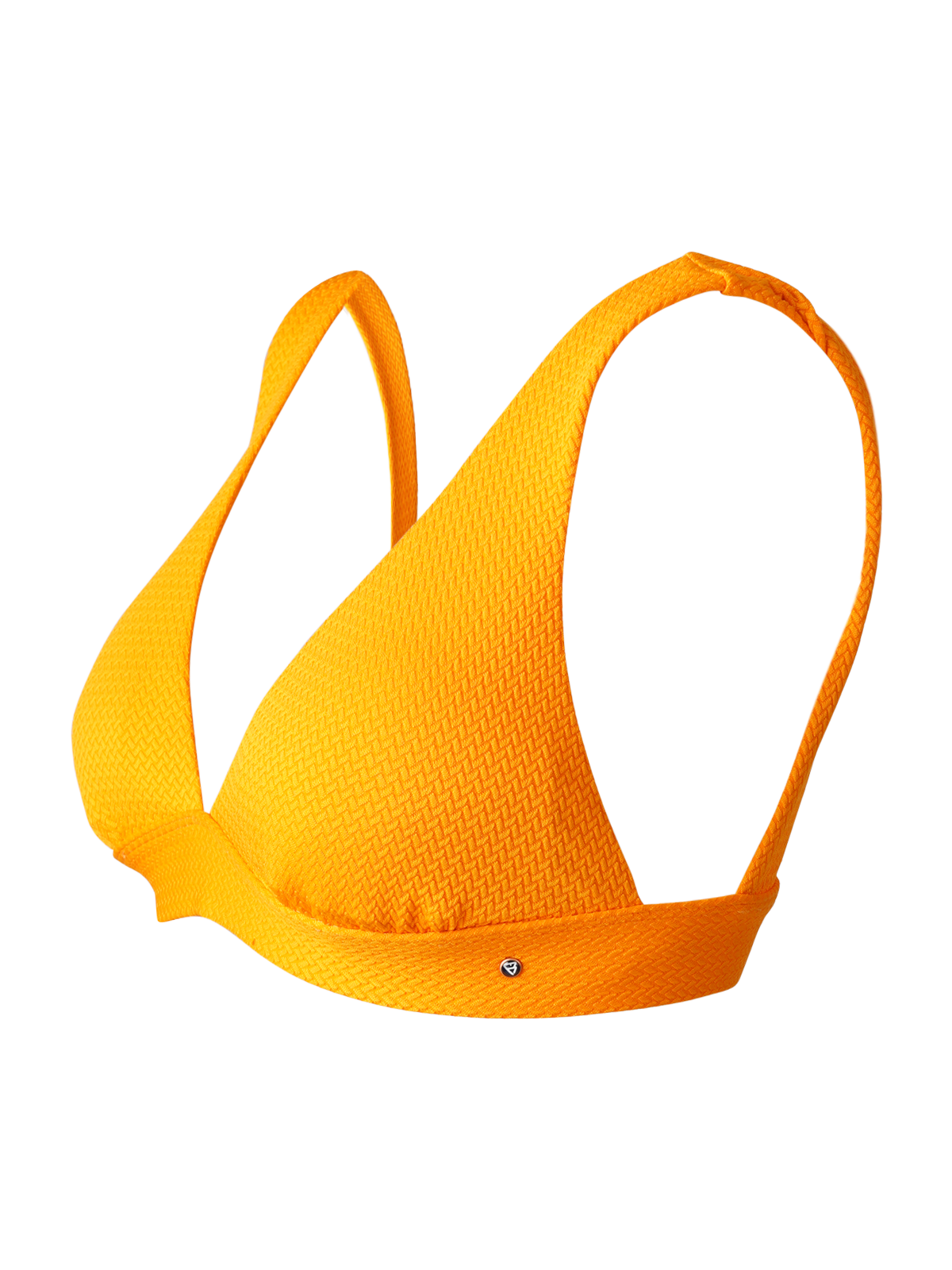 Forte-STR Damen Bralette Bikini Top | Orange