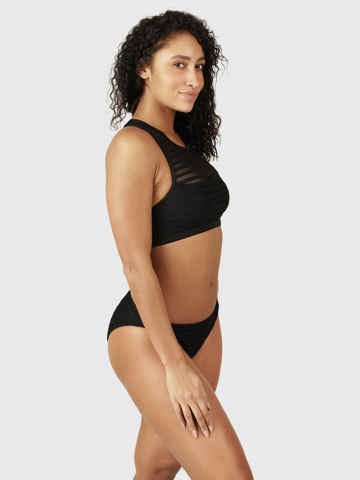 Elena Dames Sport Bikini Set | Zwart
